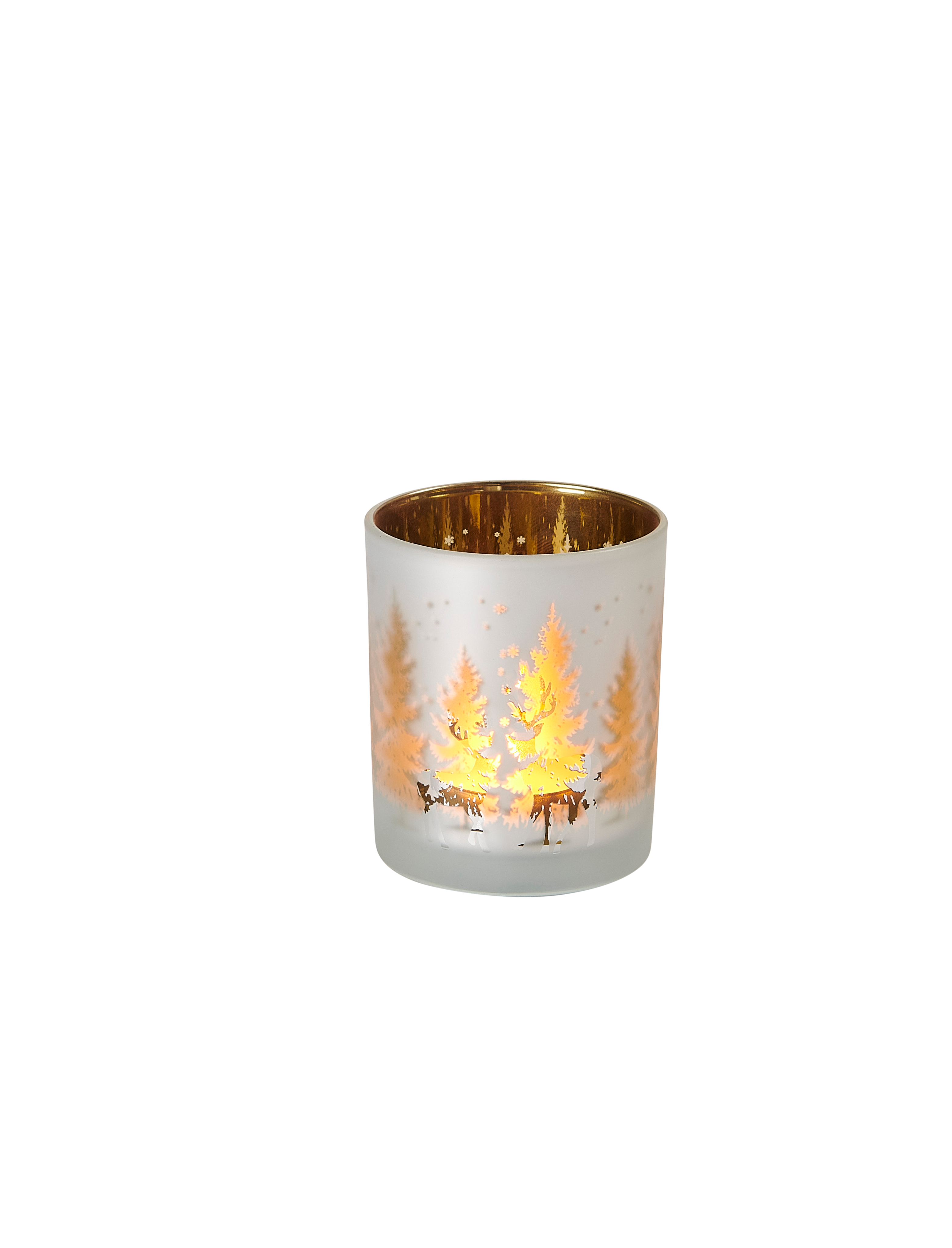 FORESTSCENE Partylight groenH 8 cm - Ø 7 cm