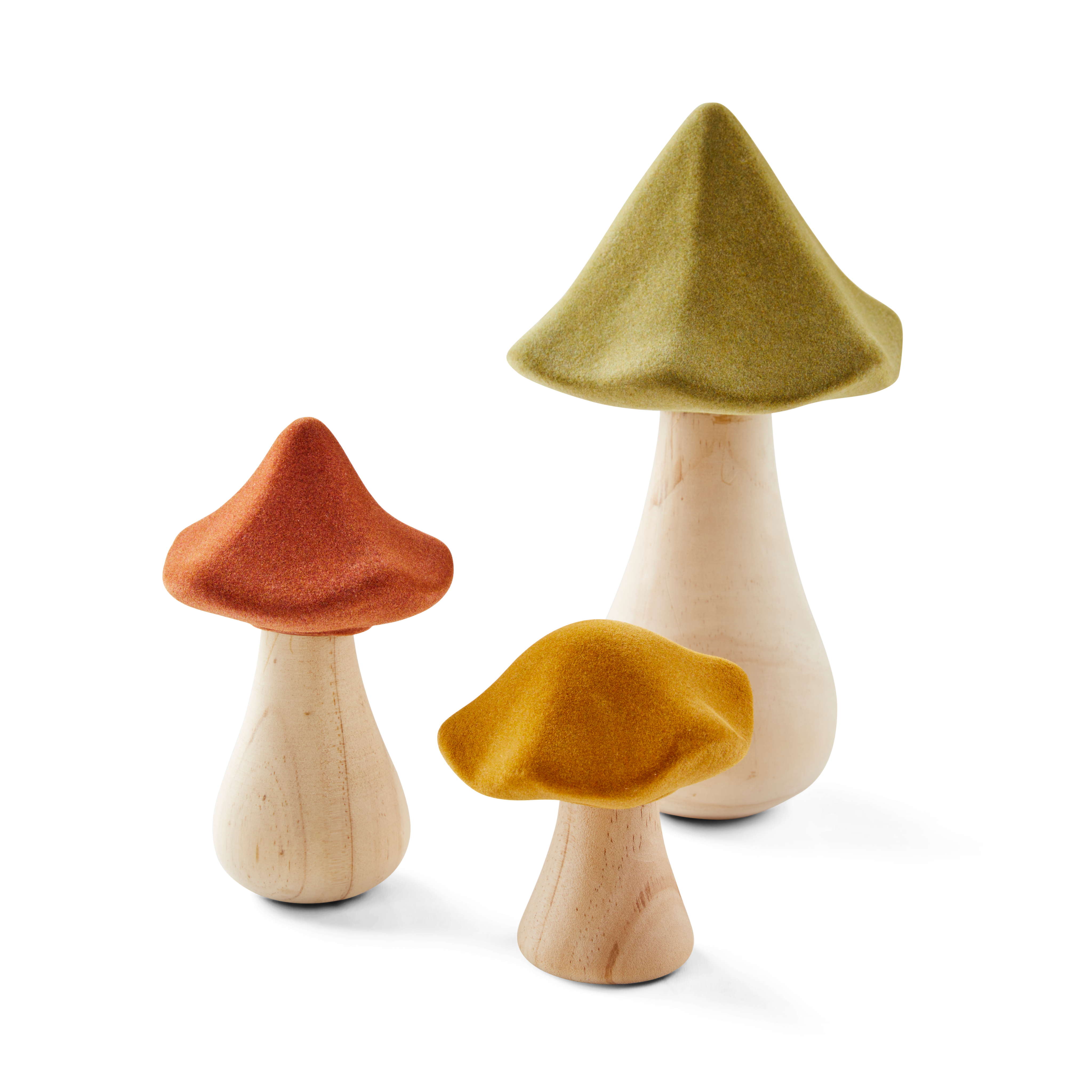 FLOCK Paddenstoel groenH 19,7 x B 11,4 cm