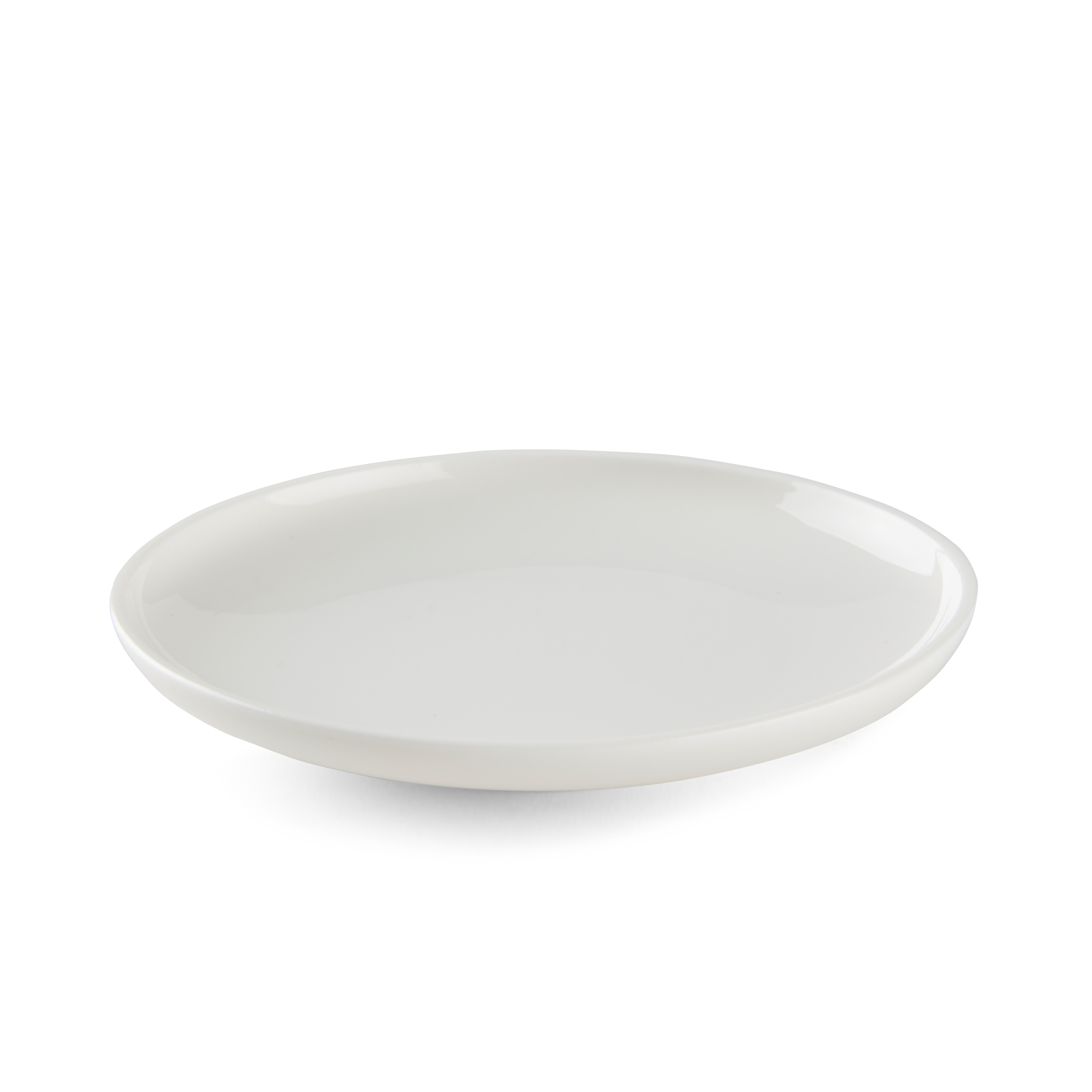 MOON Bord wit - set van 4 Ø 12,5 cm