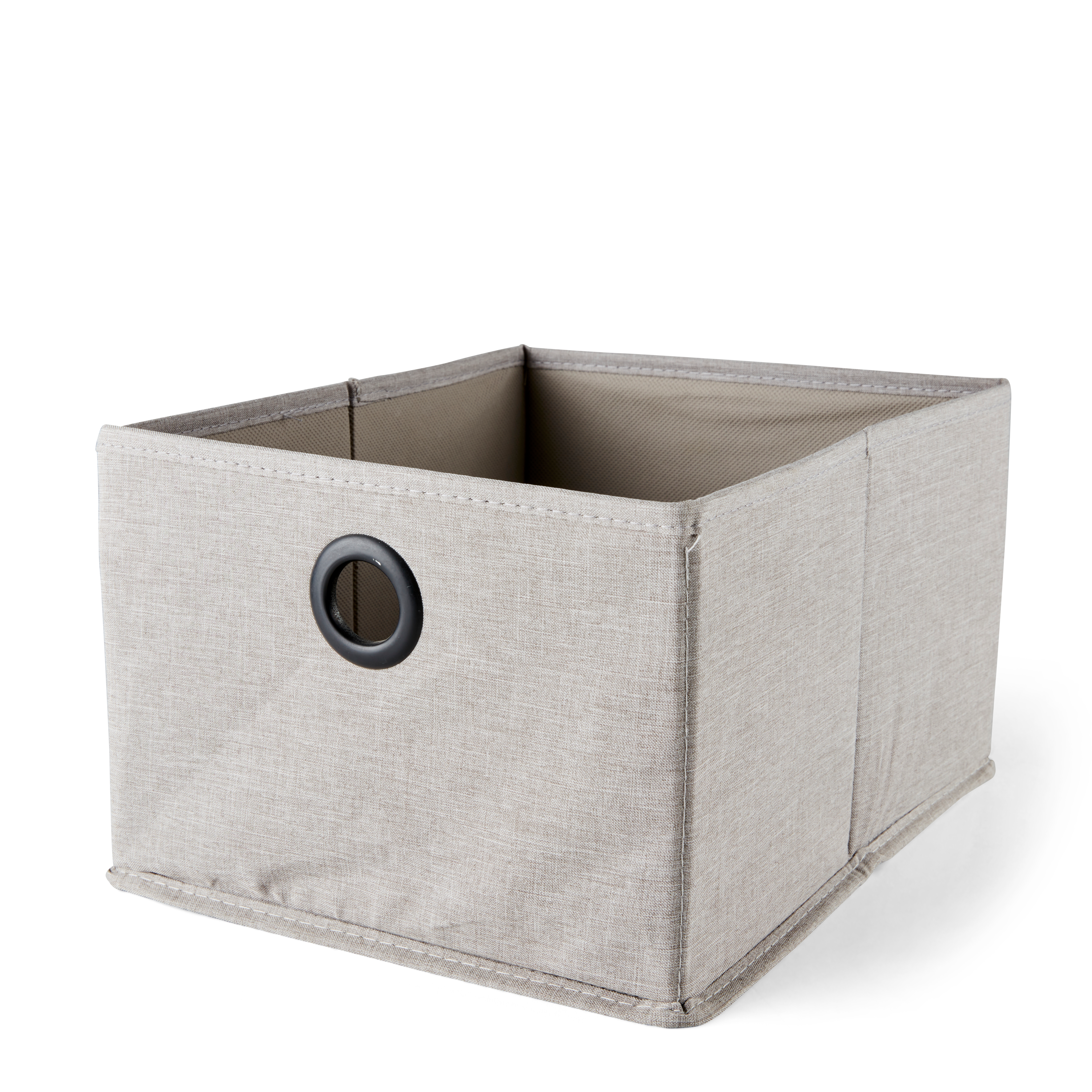 LINOLUX  Opbergmand lichtgrijsH 18 x B 32 x D 25 cm