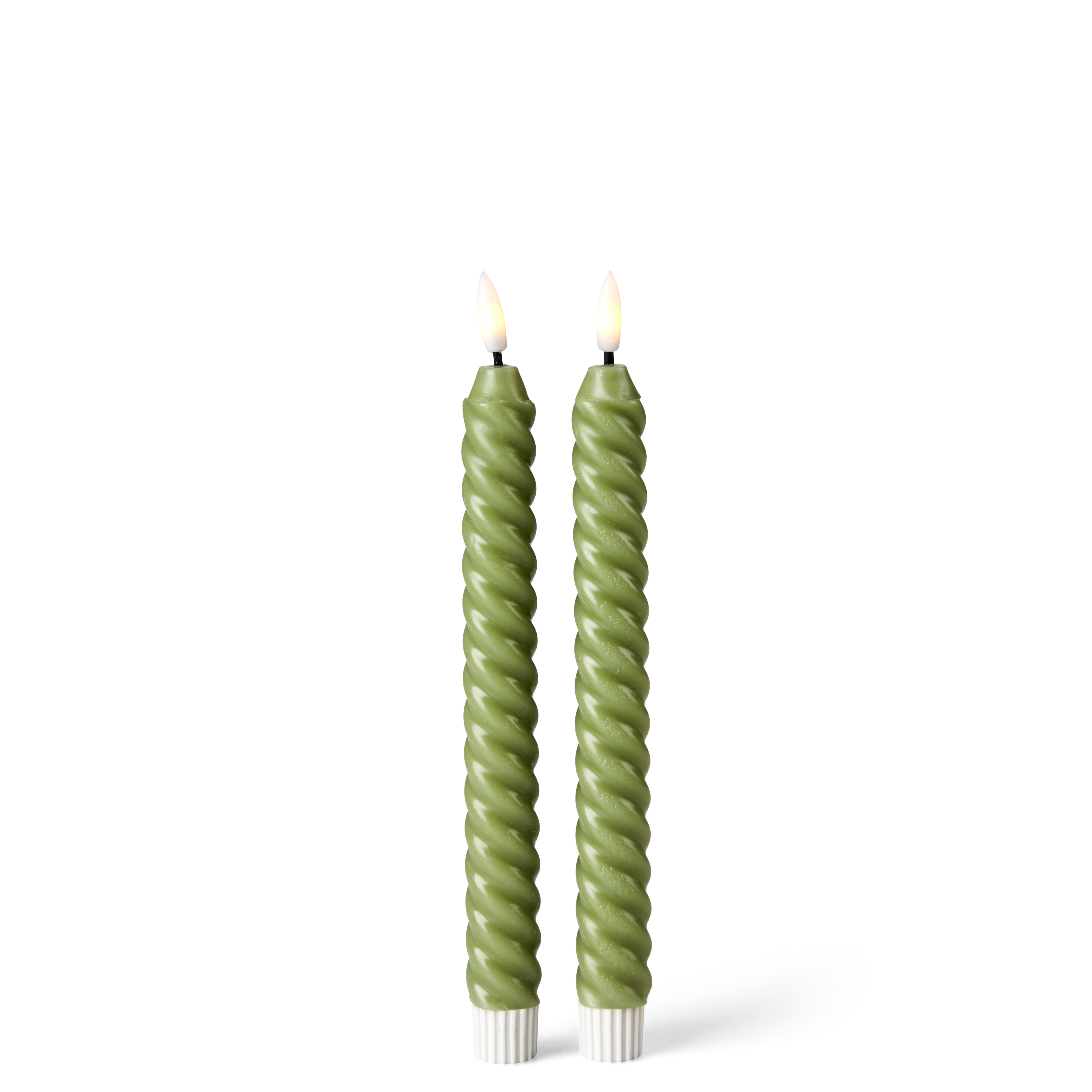 LED Led dinerkaars groenH 24,5 cm - Ø 1,9 cm