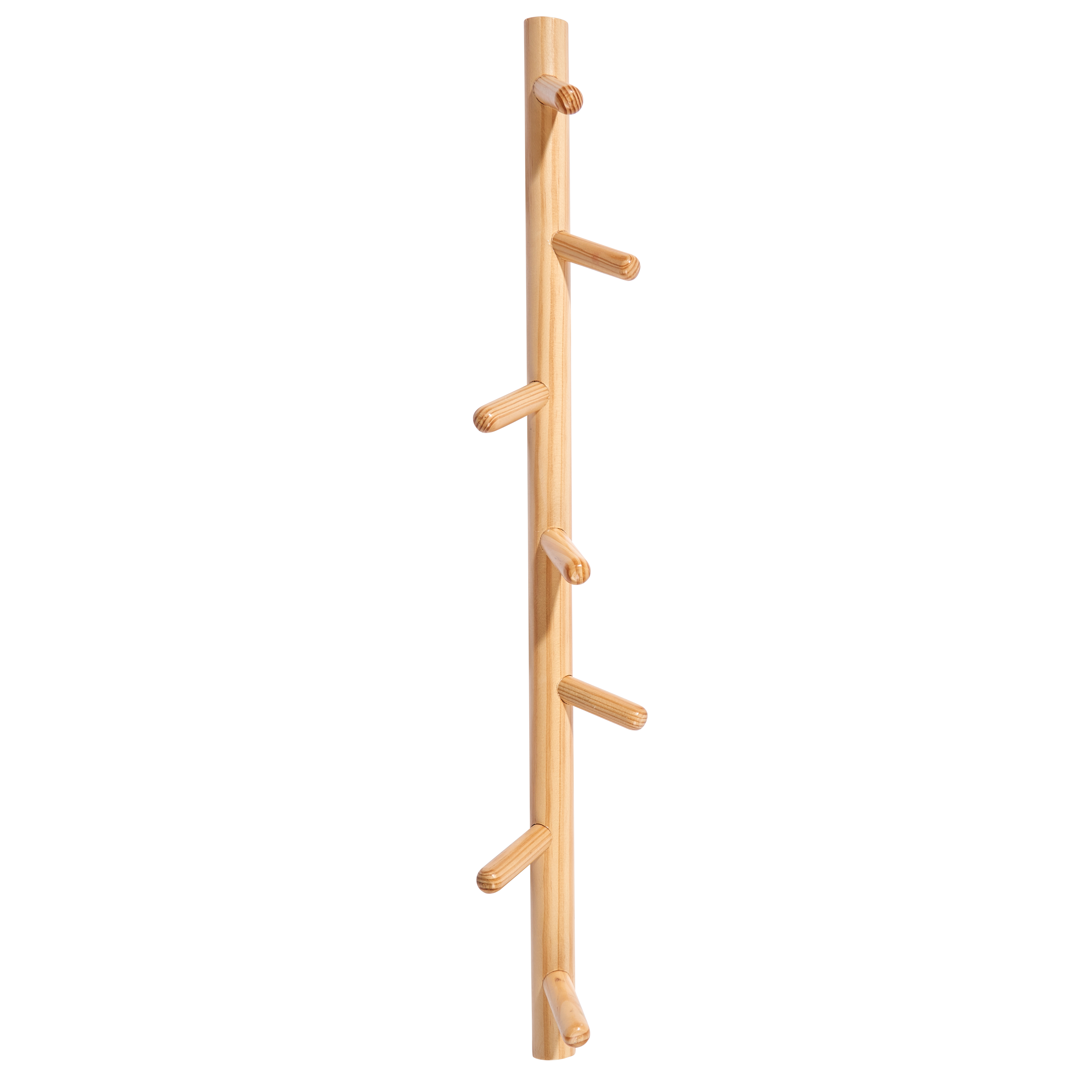 HOLDA Wandkapstok 7 haken naturelH 70 x B 9 cm