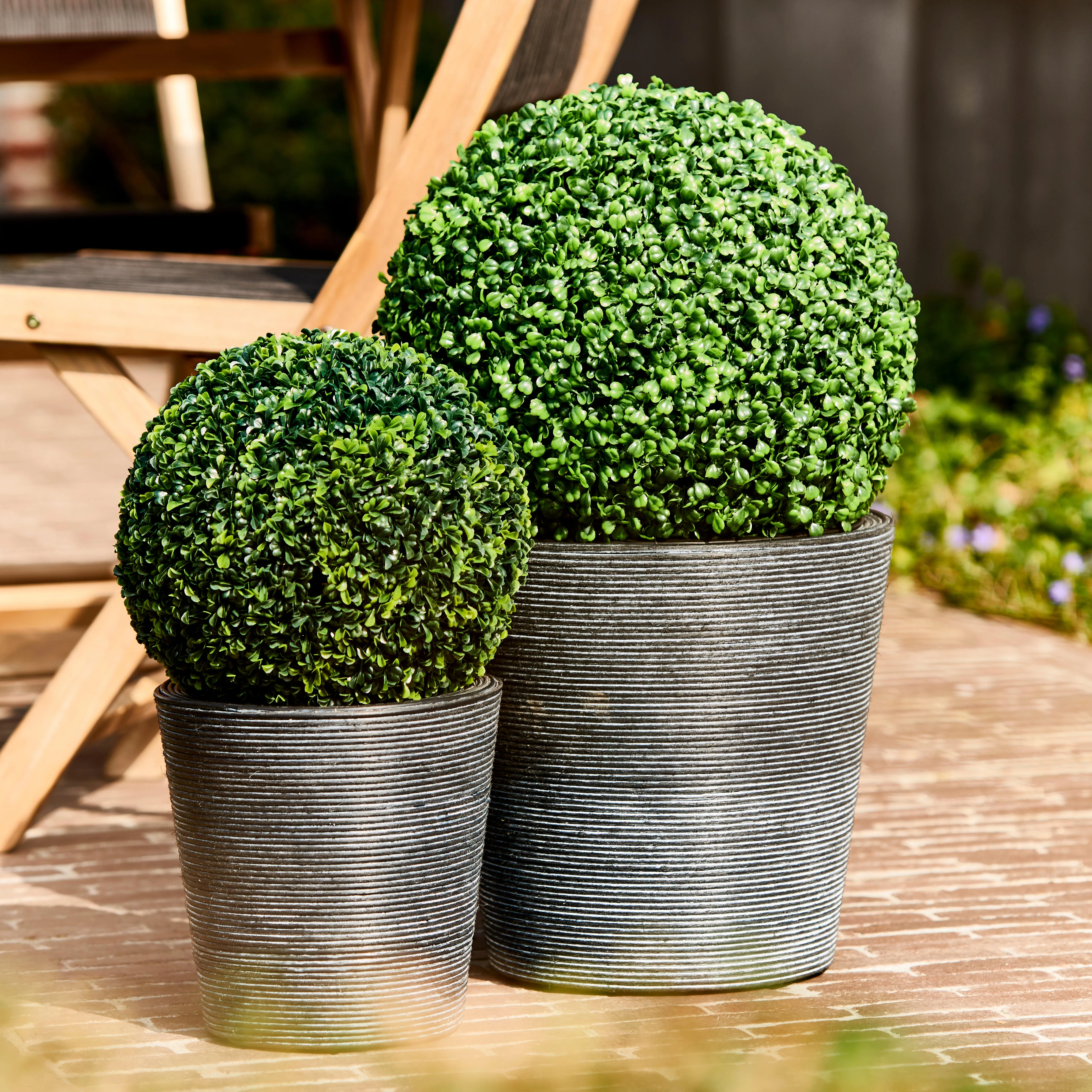 GREEN Kunstbuxusbol groenØ 40 cm