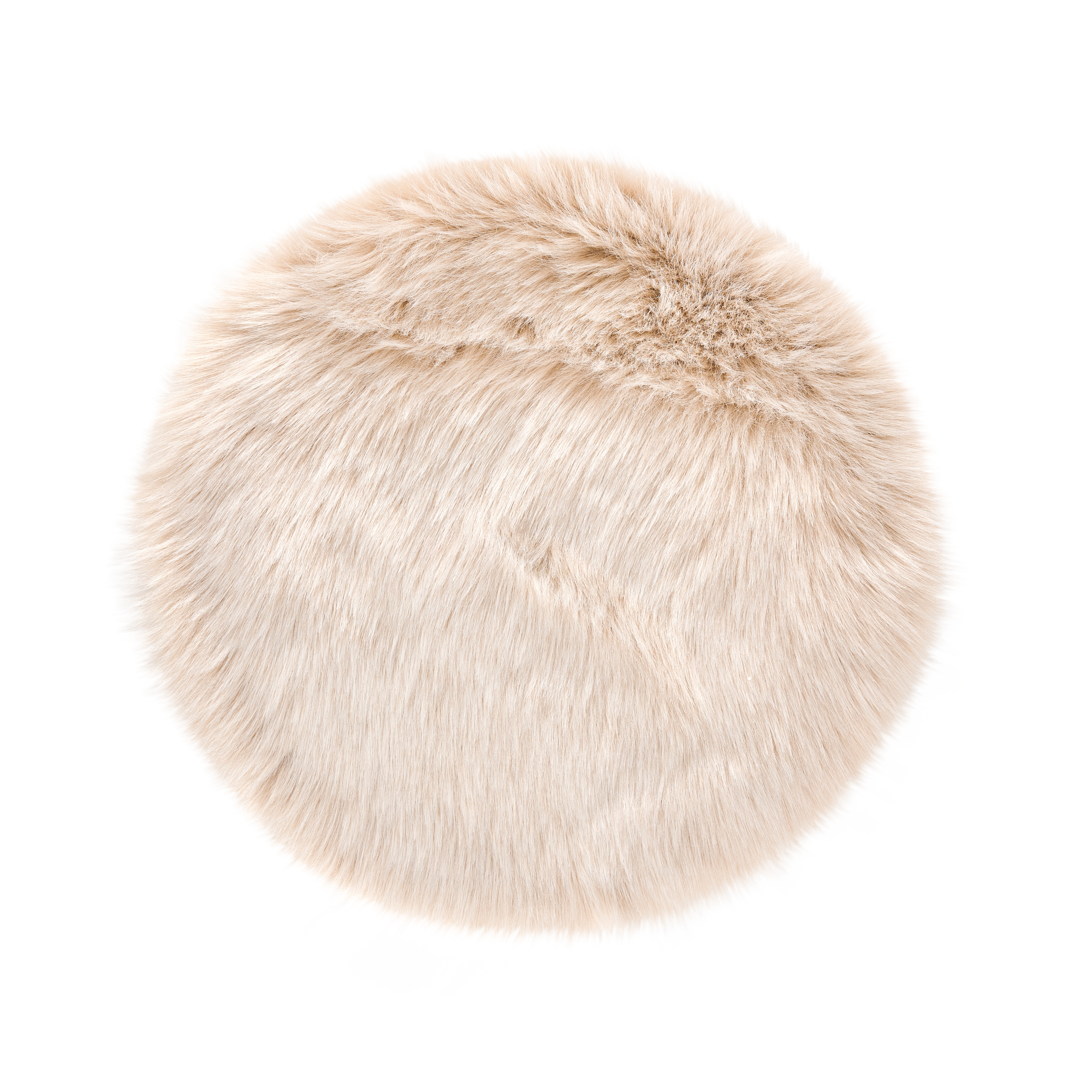 FUR MIX Stoelkussen witØ 38 cm