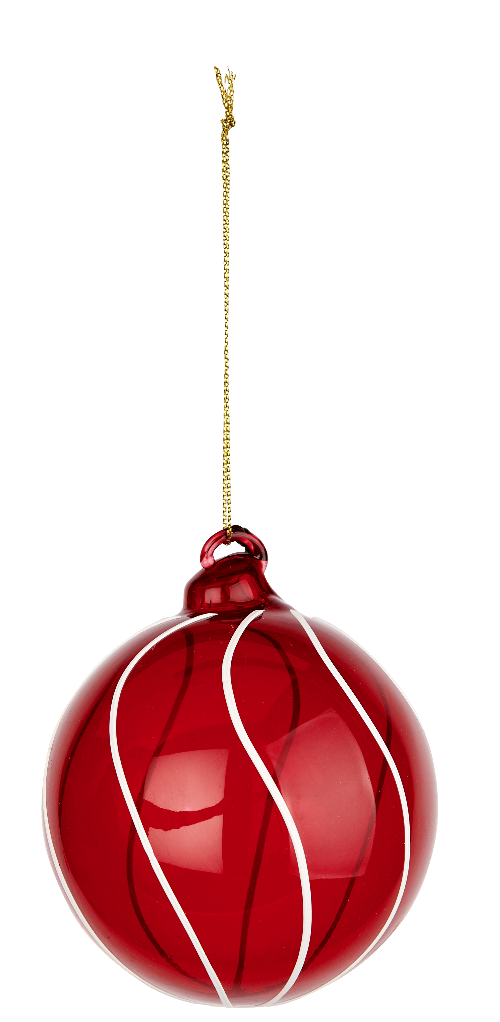 BONBON Kerstbal roodØ 8 cm