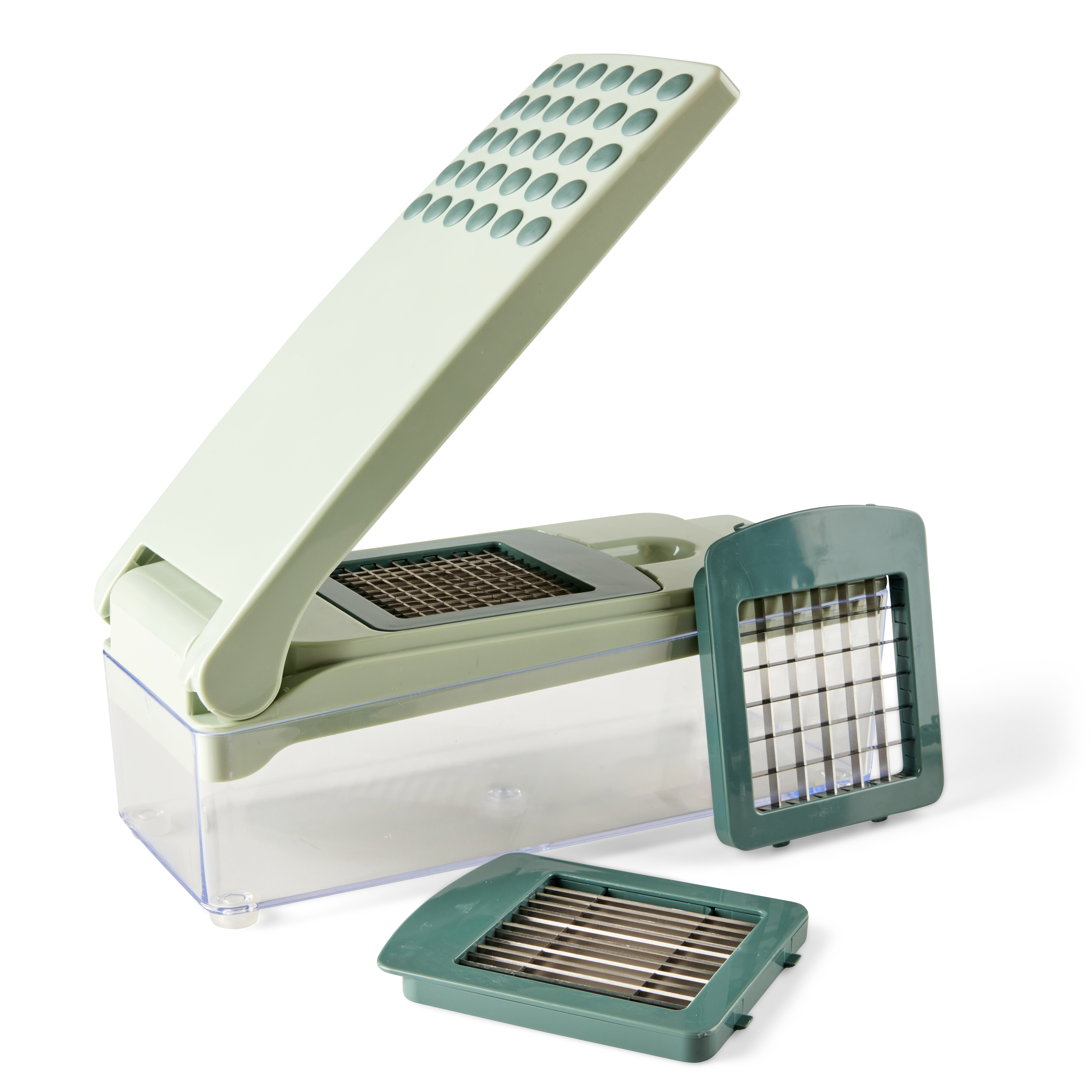 CUISINO Multi chopper groen, muntH 11 x B 11,3 x L 27 cm
