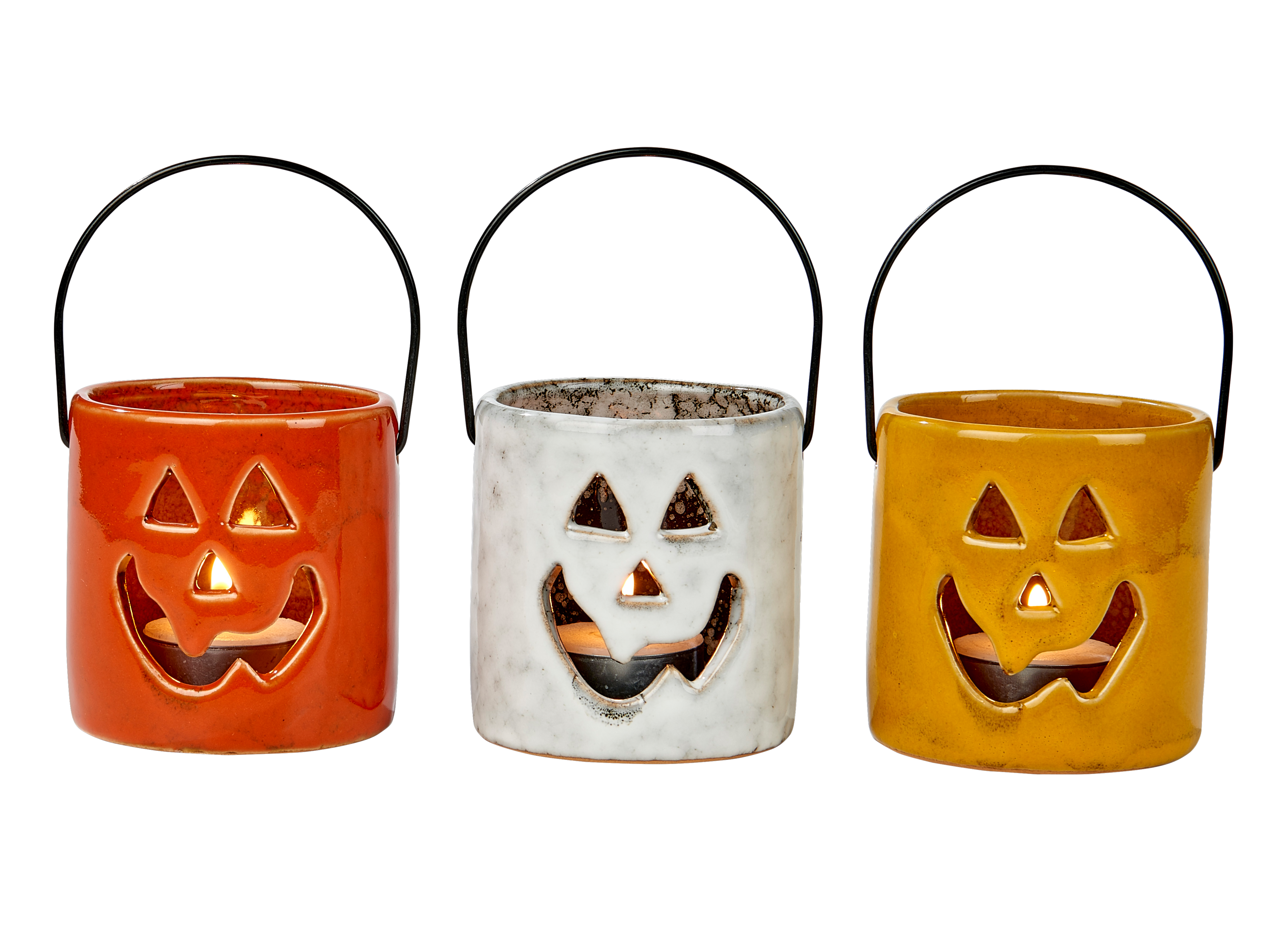 HALLOWEEN Partylight oranjeH 8 cm - CASA