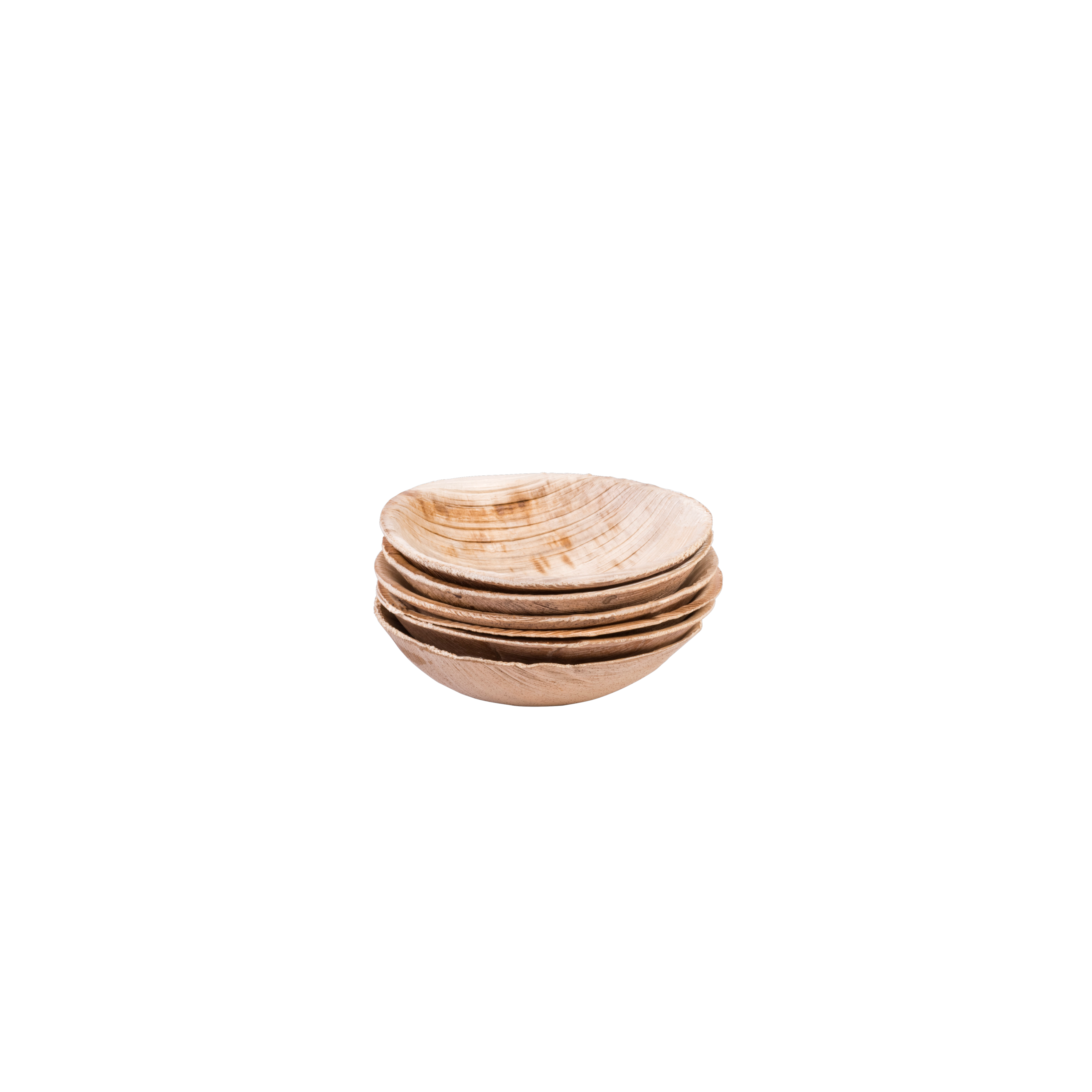 ARECA LEAF Bowls set van 6 naturelØ 10 cm