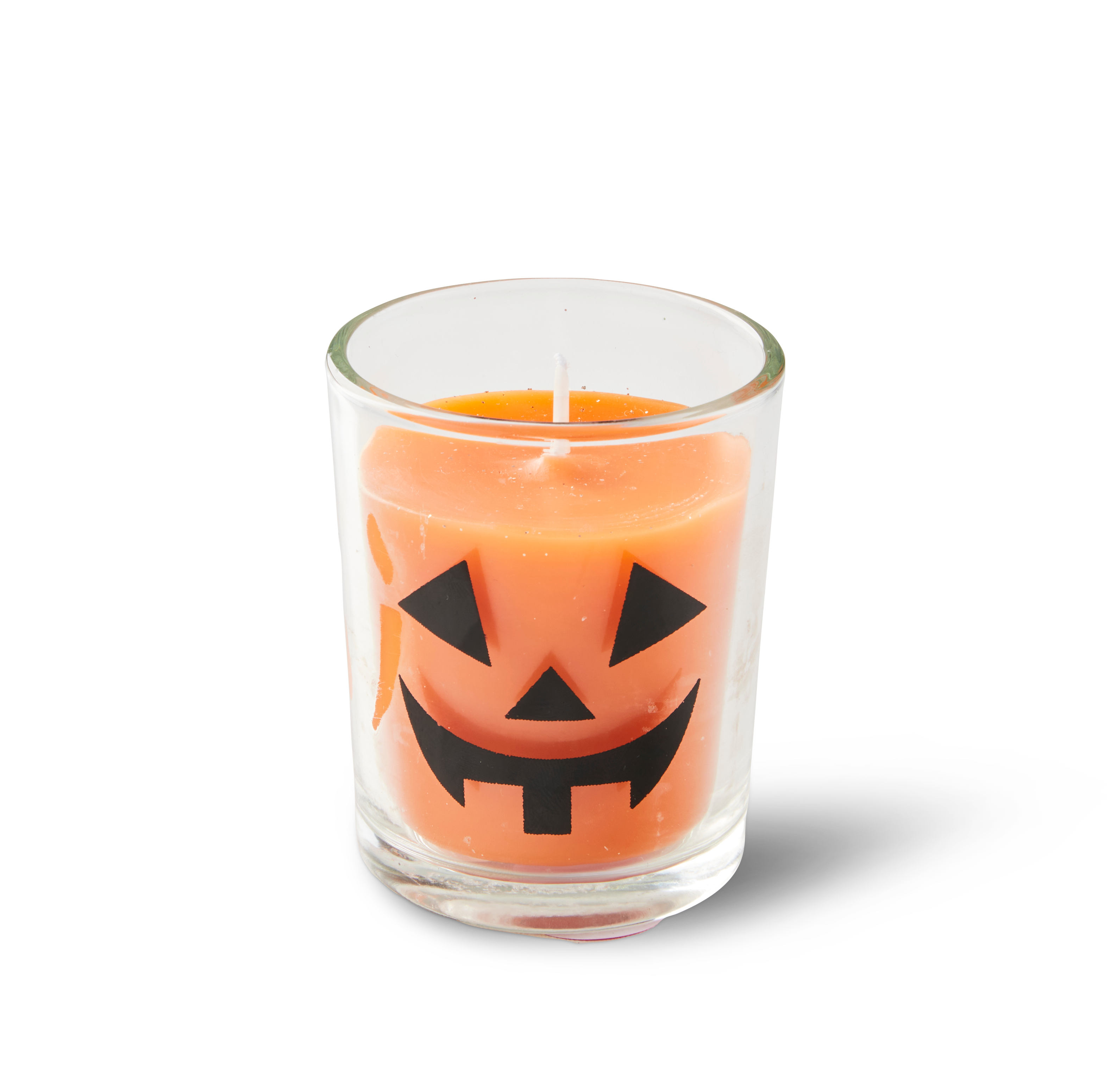 SCARY Kaars oranjeH 6,5 cm - Ø 5,5 cm