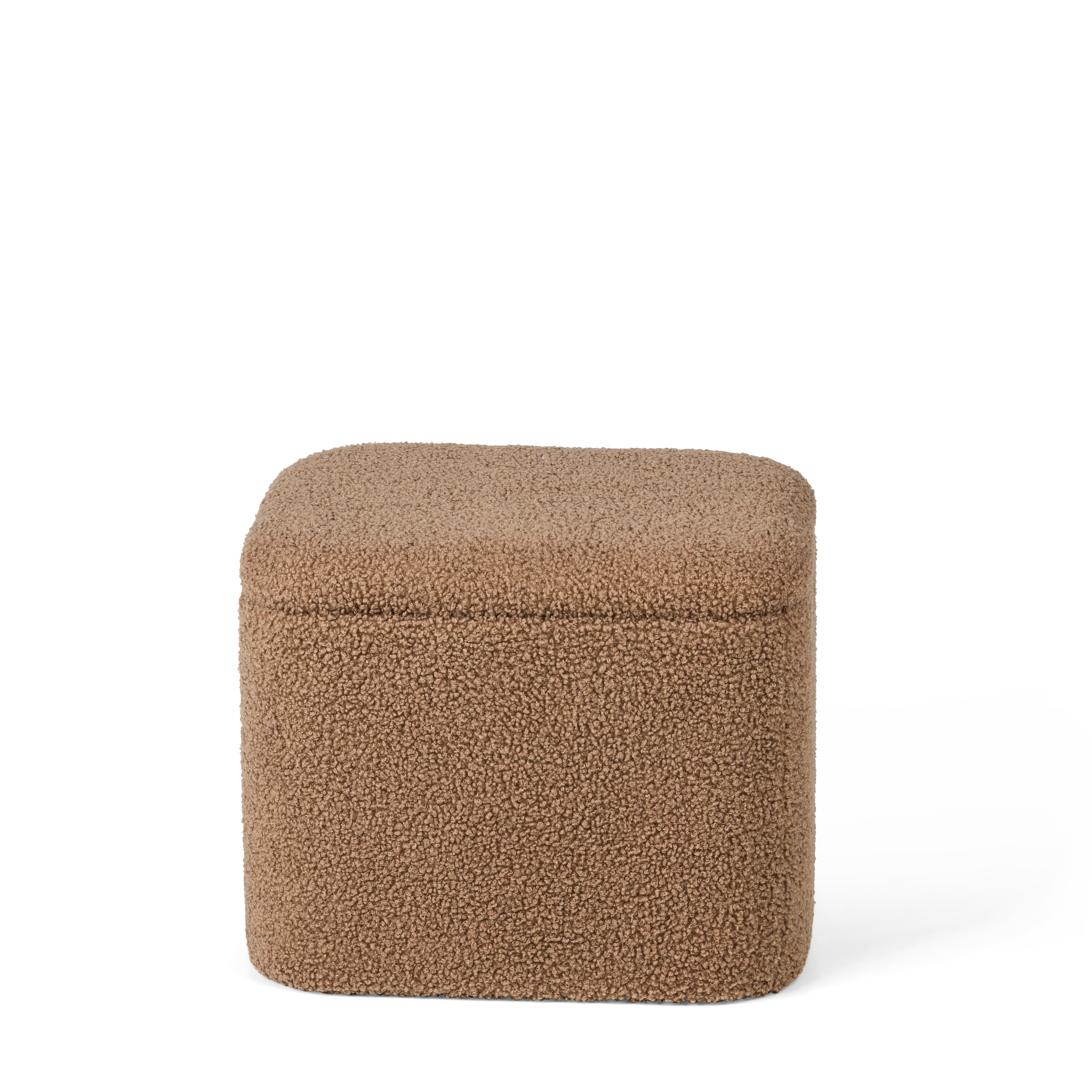 LIAM Poef bruinH 31 x B 31 x L 37 cm