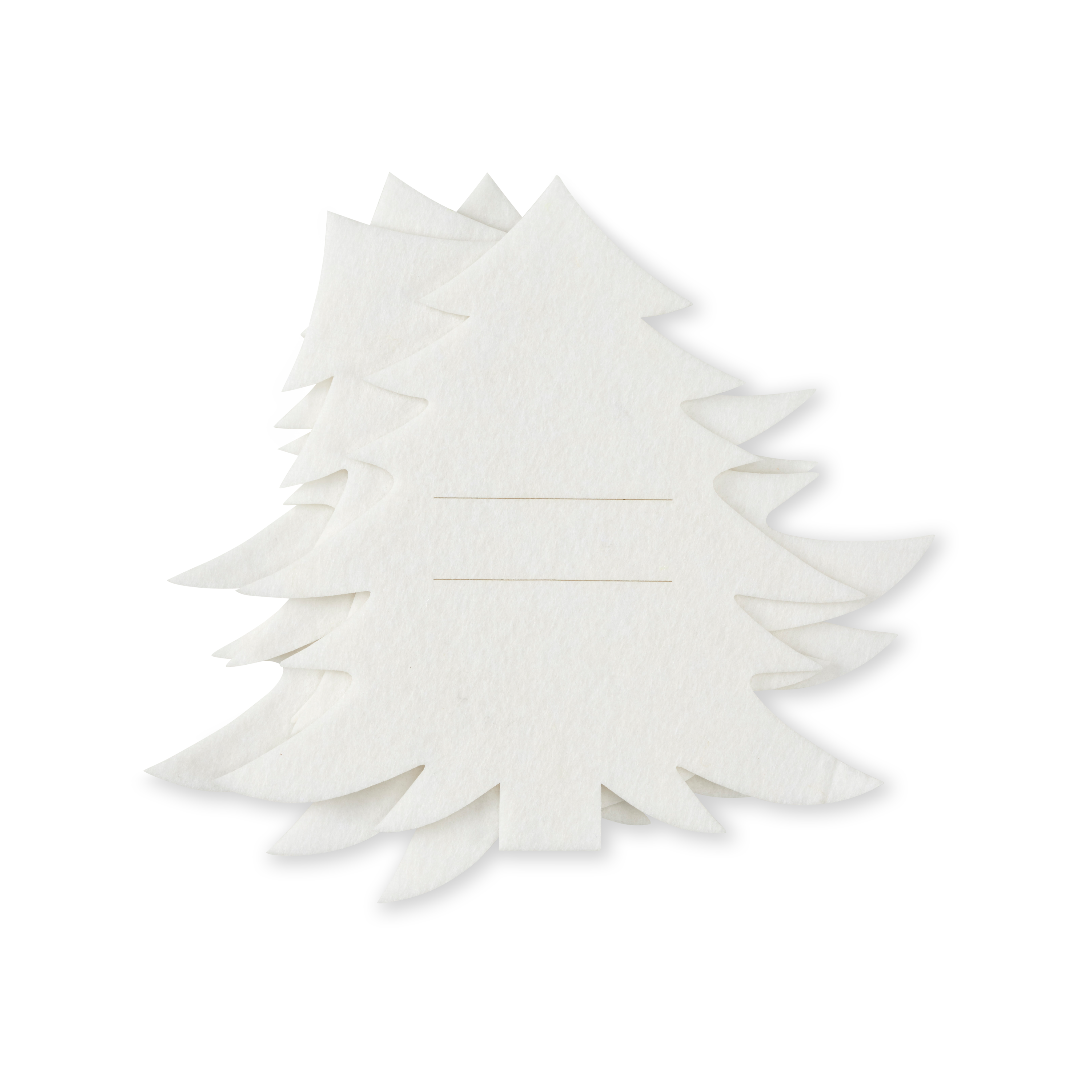 ARBO Bestekhouders set van 4 witH 19 x B 19 cm