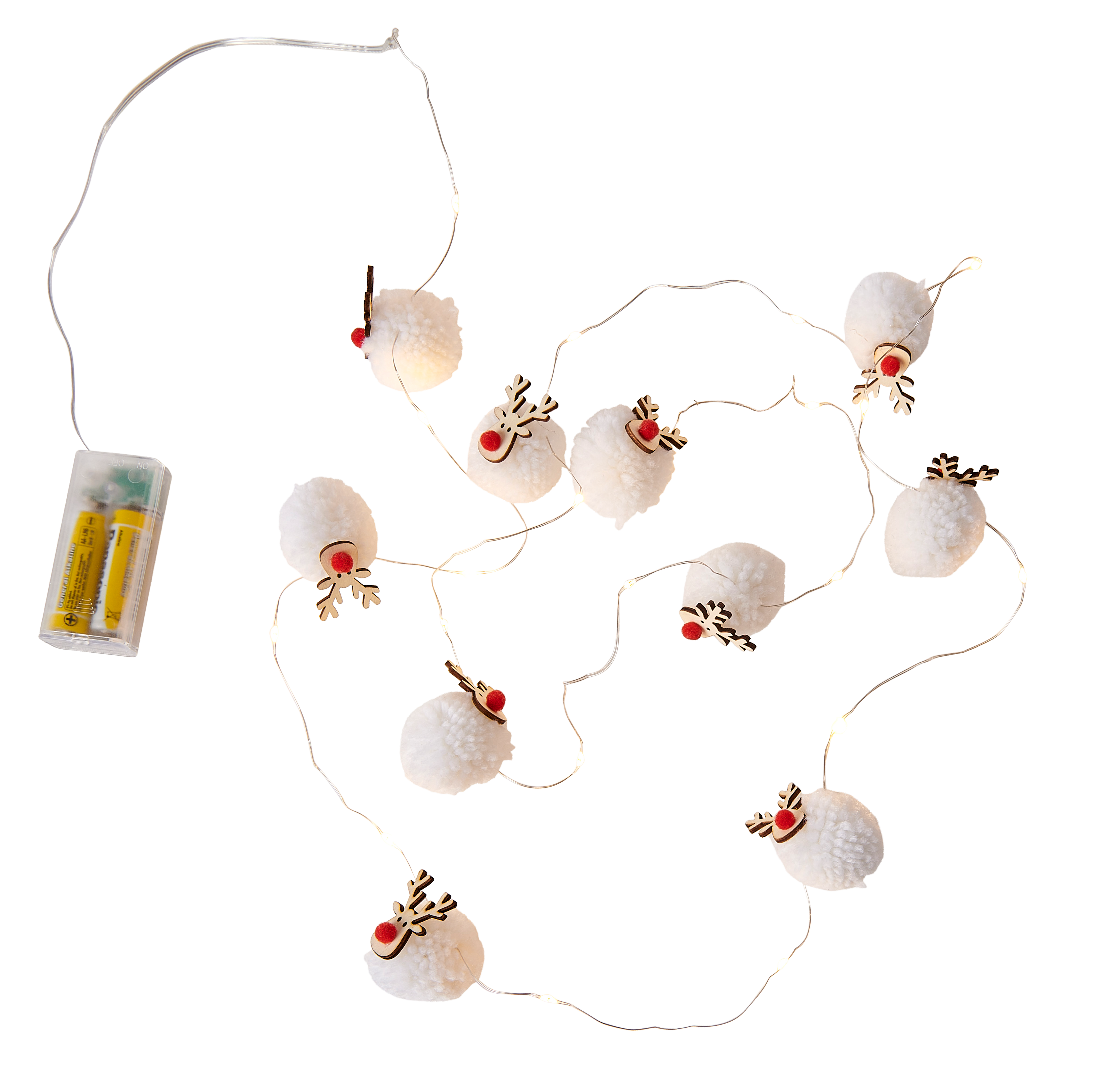 OH DEER Lichtsnoer met 20 leds wit