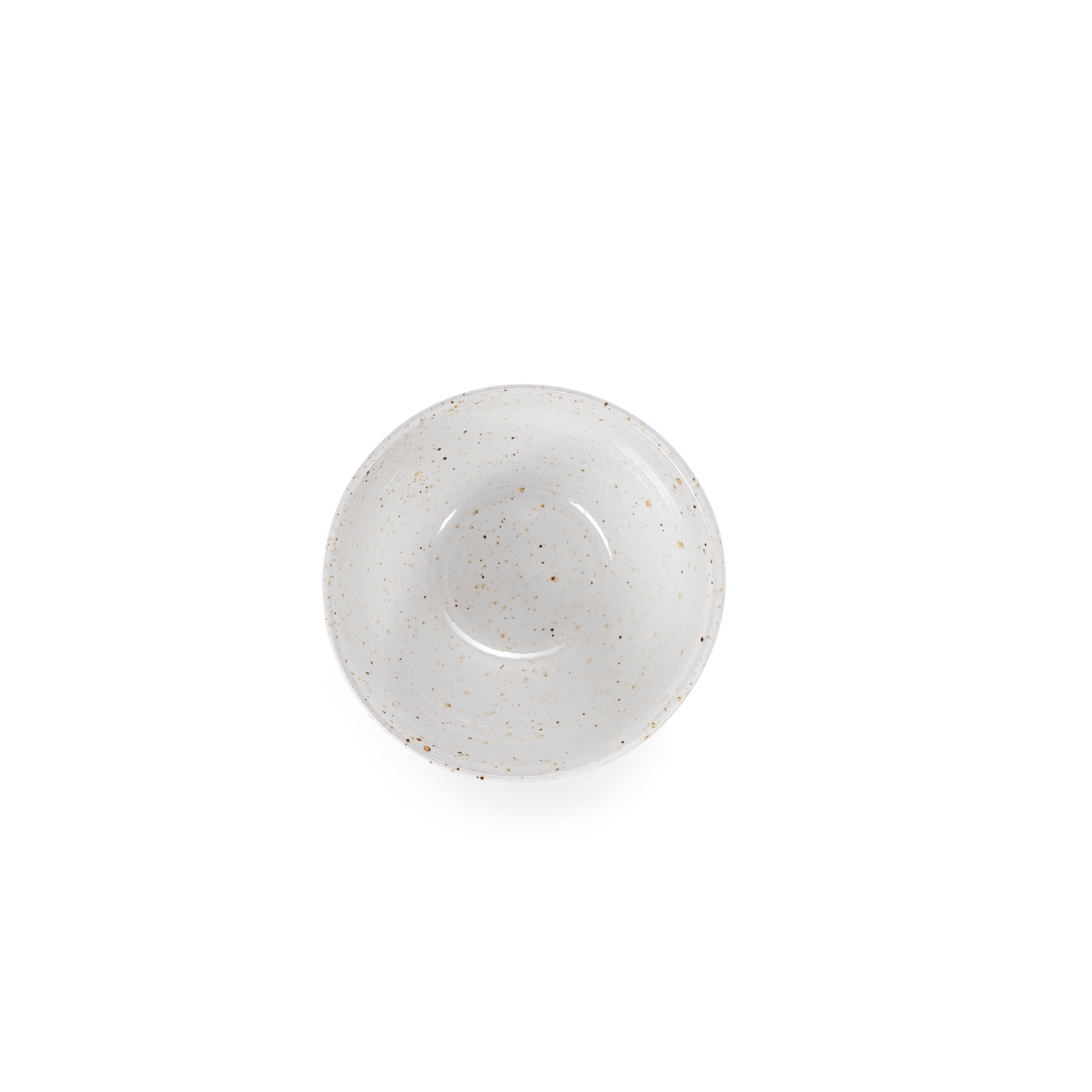 TERRA Bowl wit - set van 4 H 5,5 cm - Ø 11,8 cm