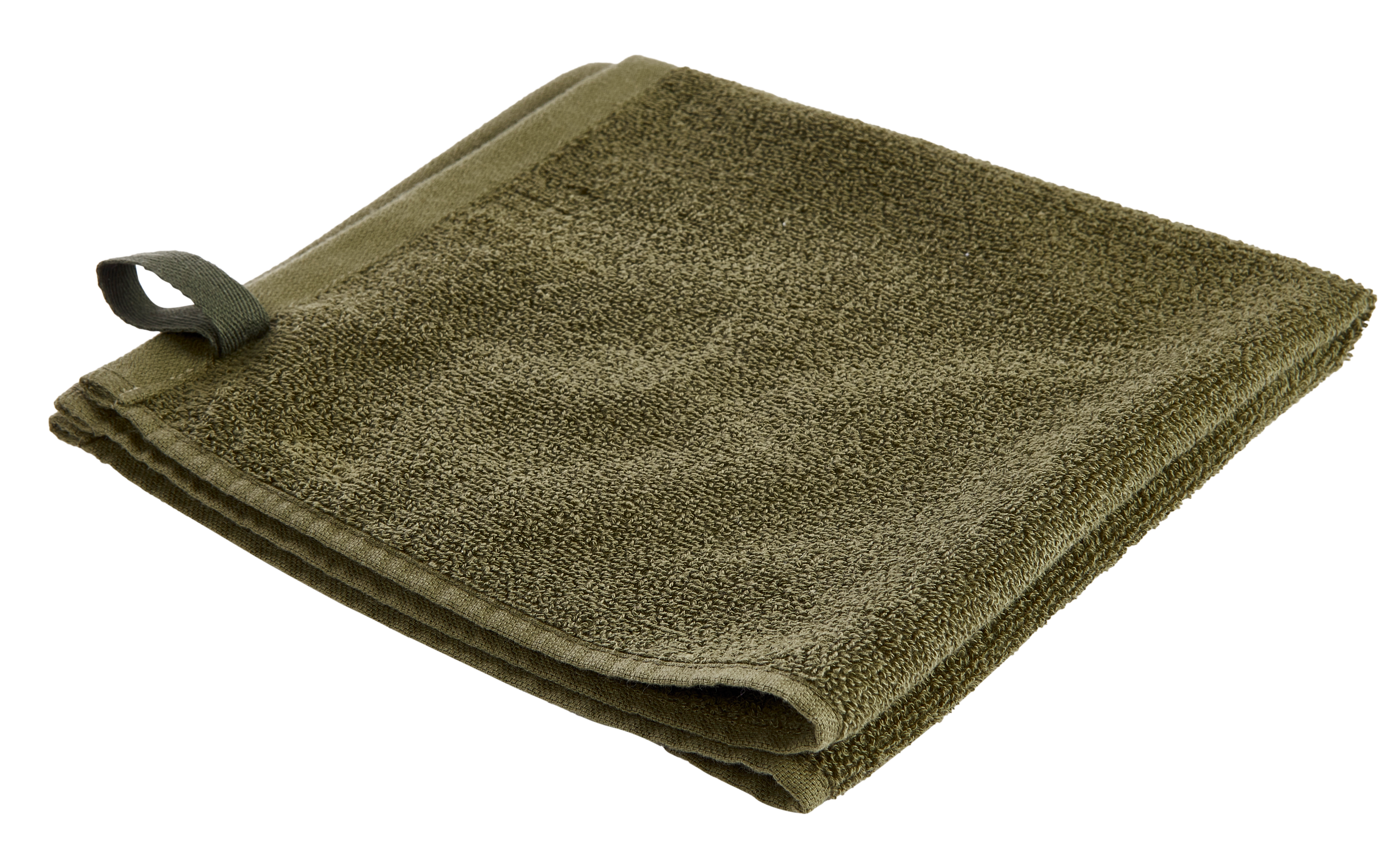 SOFT KAKI Keukenhanddoek kakiB 45 x L 45 cm - CASA