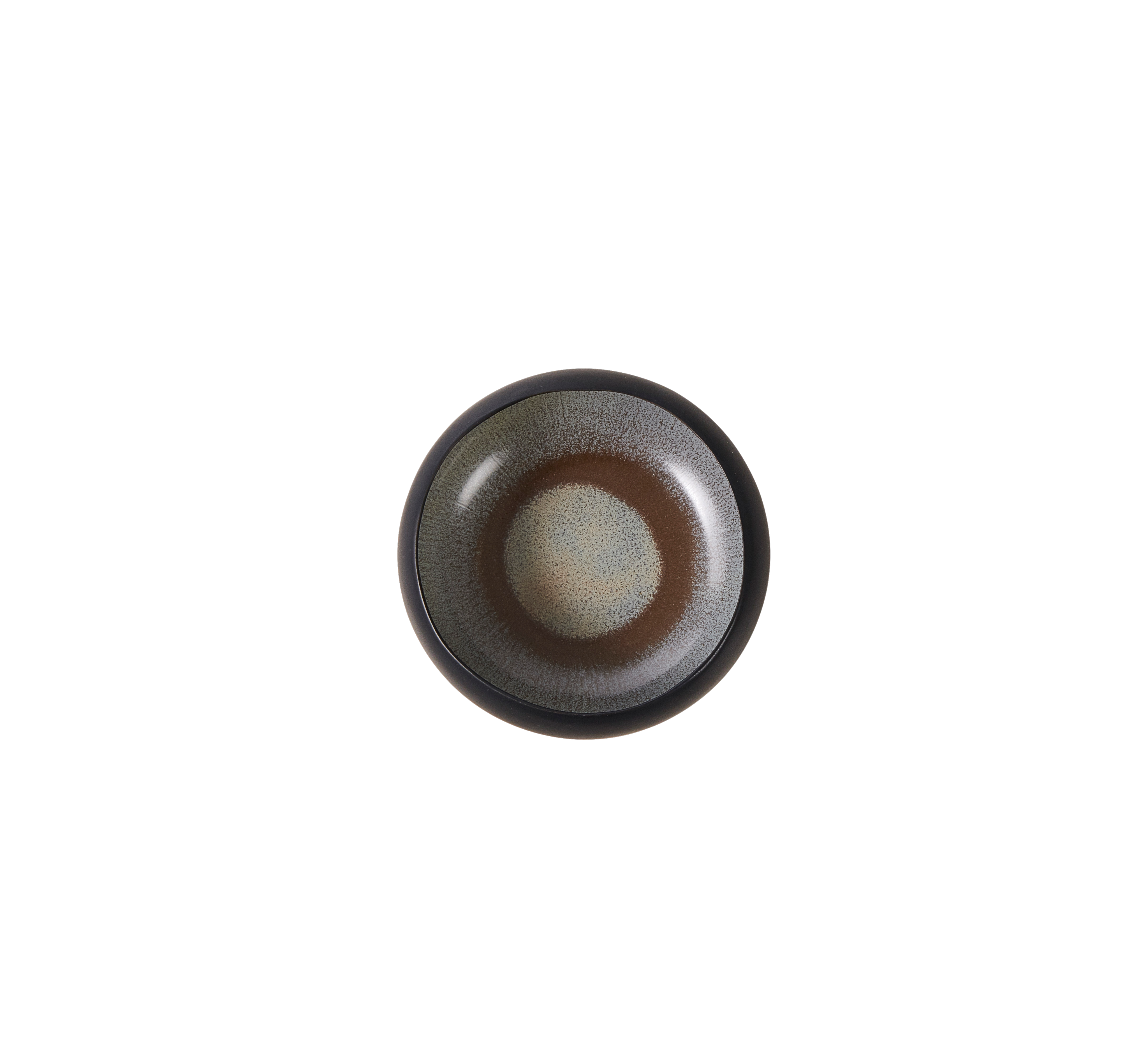 LAVA Bowl 26 CL zwart - set van 6 H 4,5 cm - Ø 12 cm
