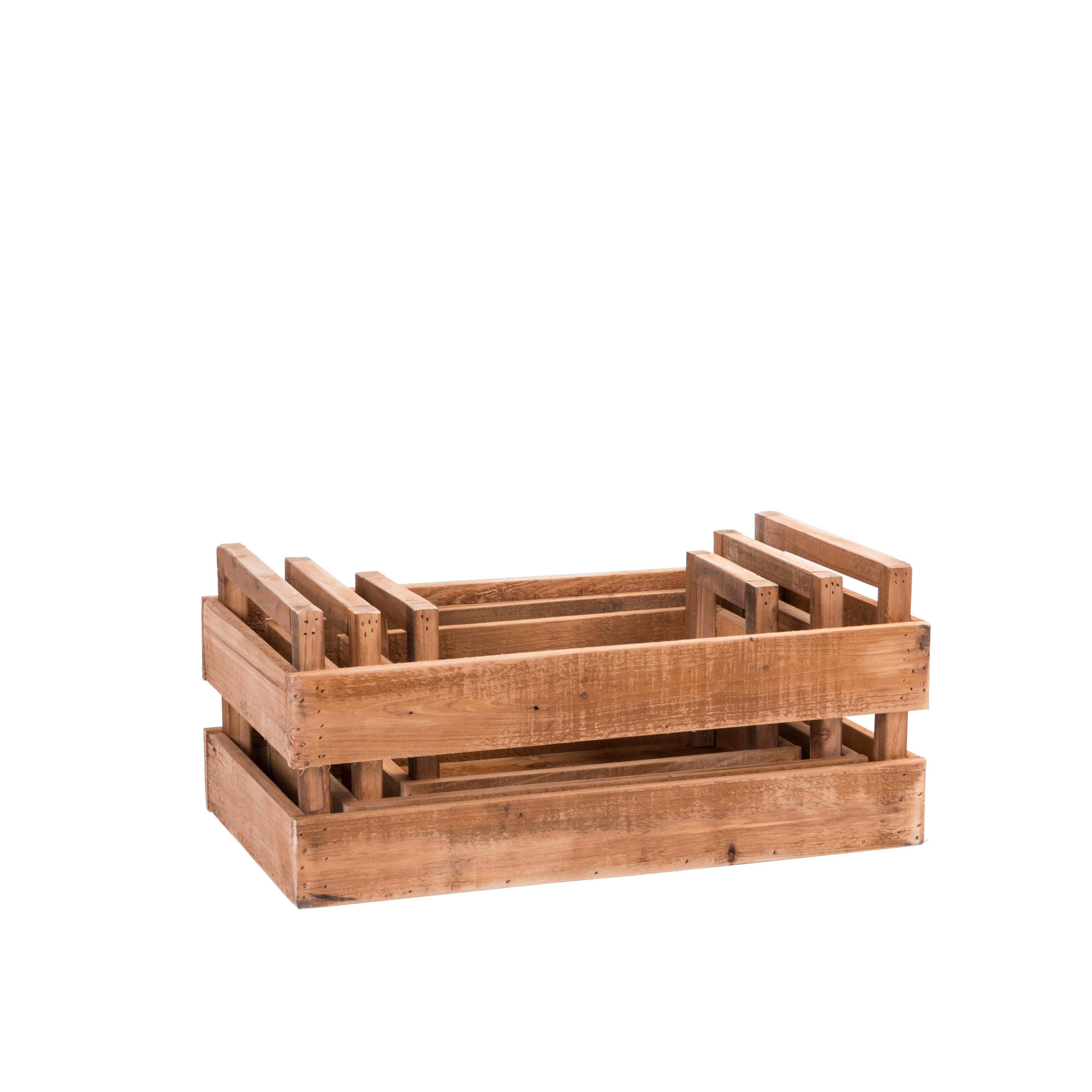 RECYCLE Kratje naturelH 15 x B 45 x D 27 cm