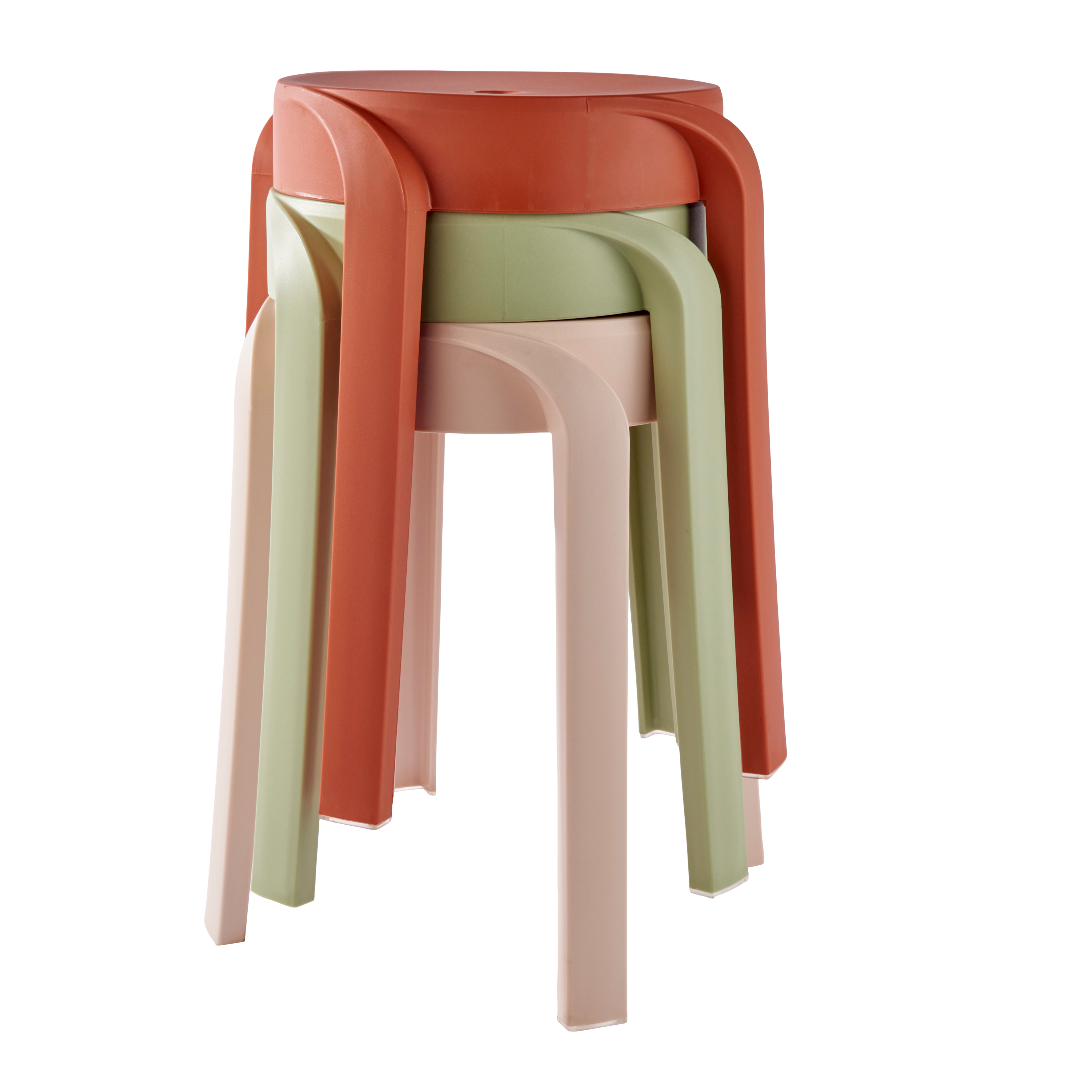 KARLUS Kruk terracottaH 46 cm - Ø 43 cm