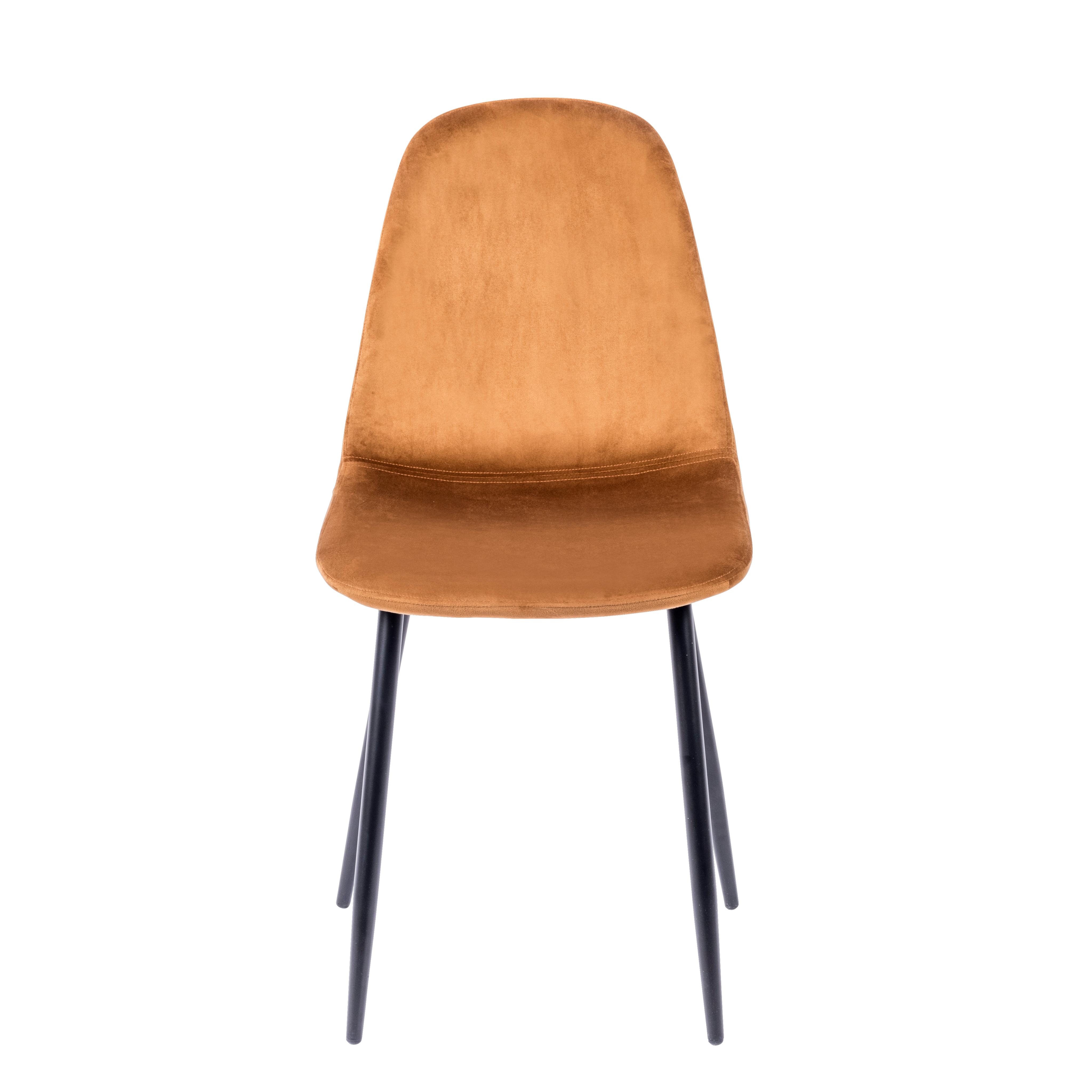 SILKE Eetkamerstoel caramelH 86,5 x B 44 x L 52 x D 52 cm