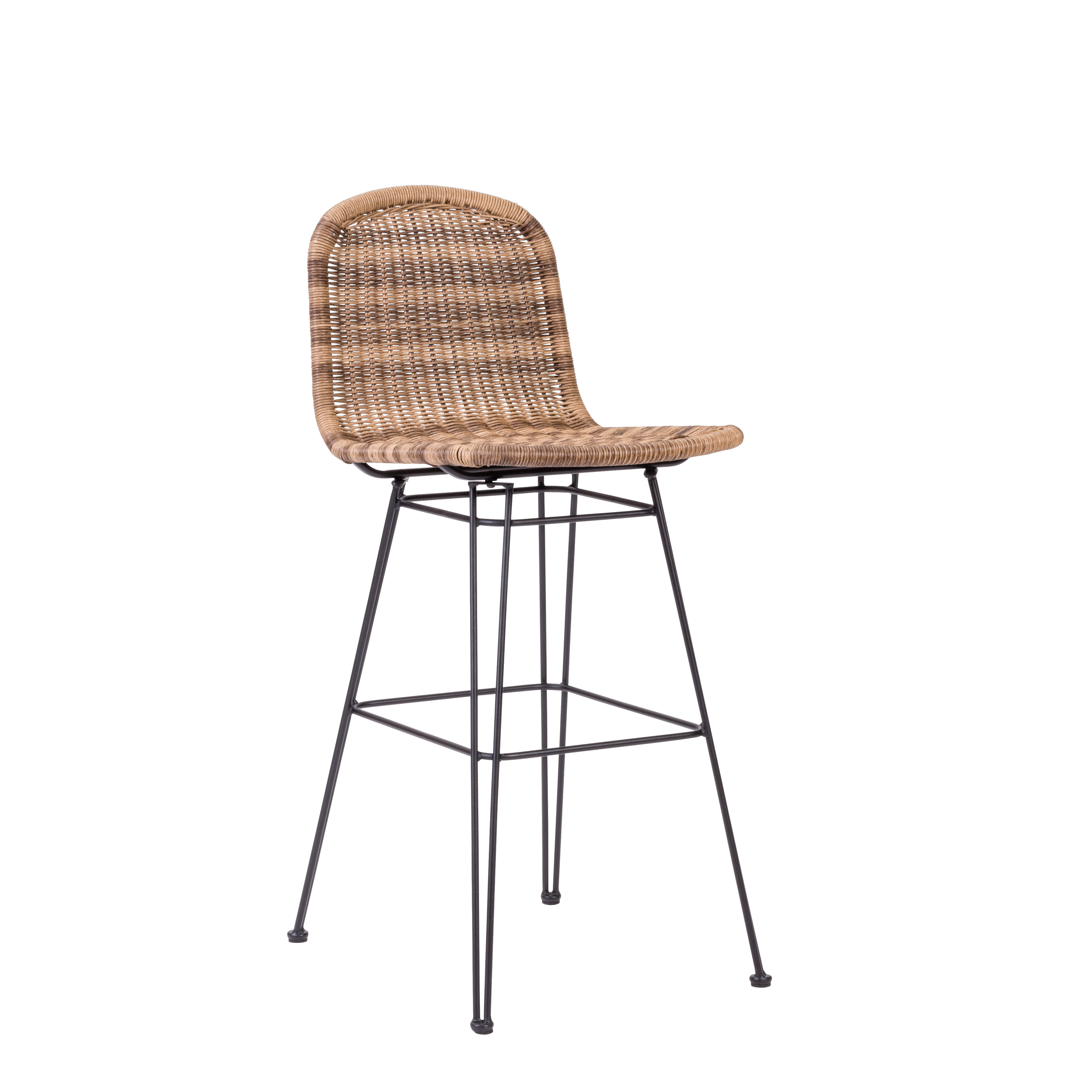 VIENNA Barstoel naturelH 106 x B 46 x D 59 cm