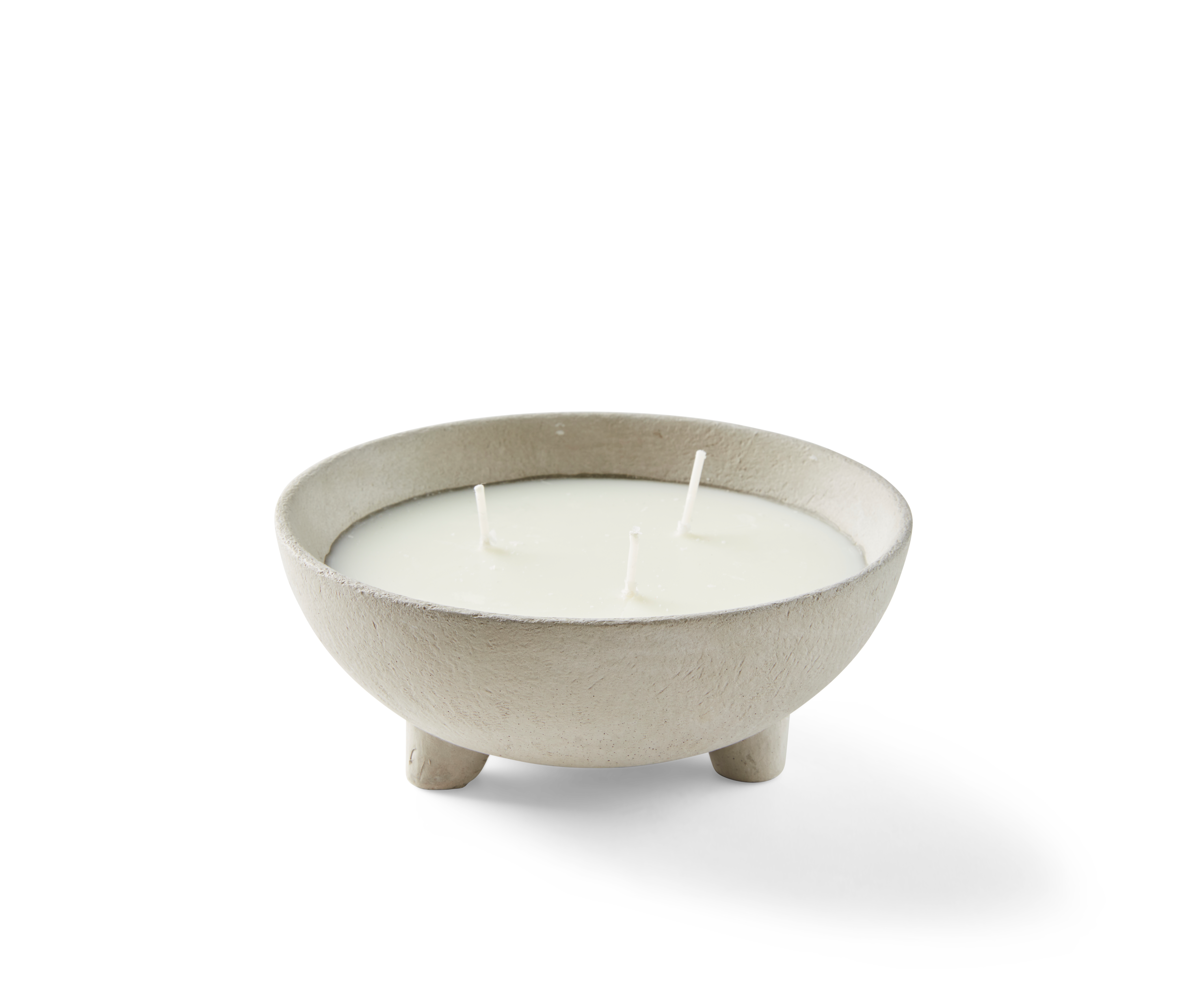 NIL Geurkaarsen grijsH 6,5 cm - Ø 15 cm