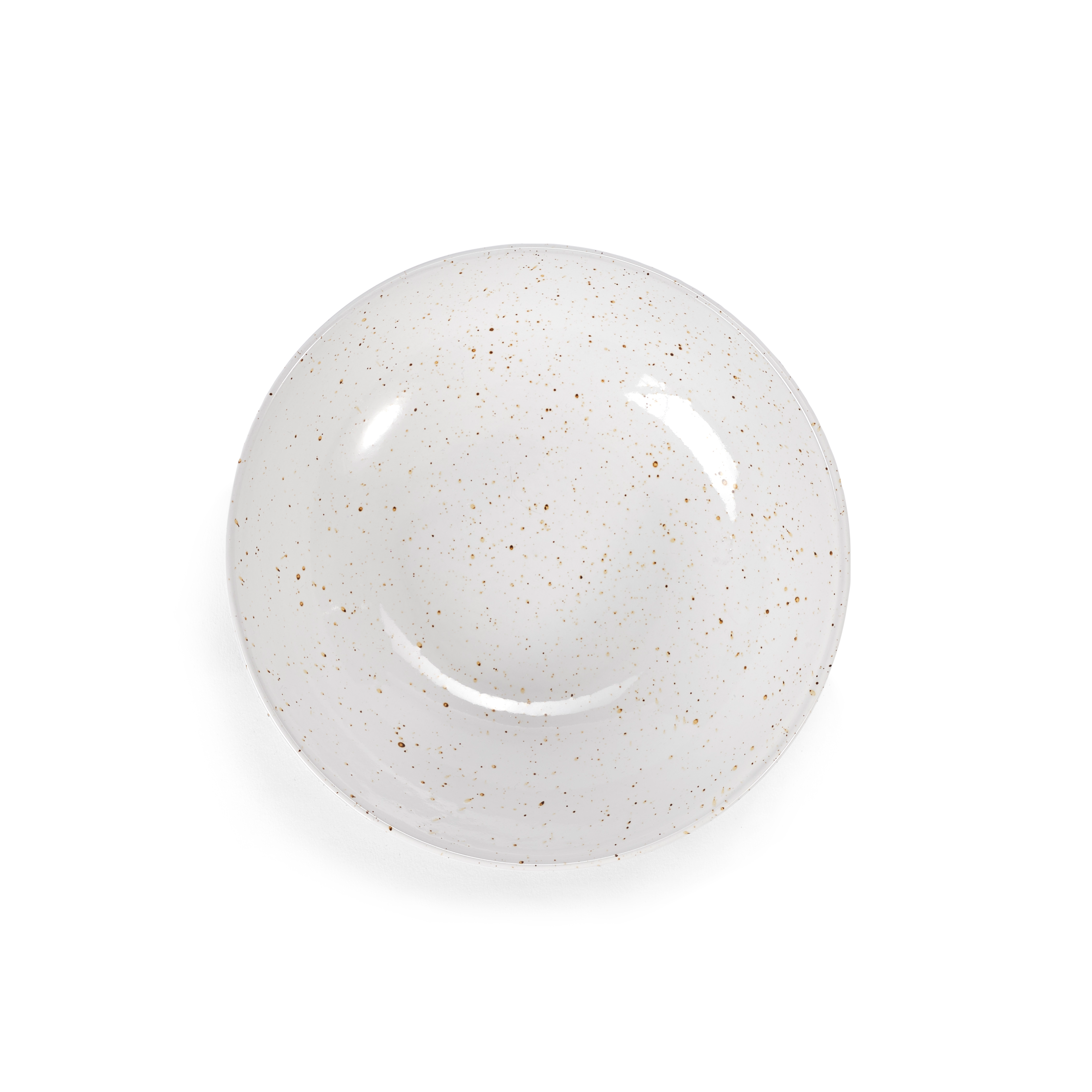 TERRA Diep bord wit - set van 4 Ø 21 cm