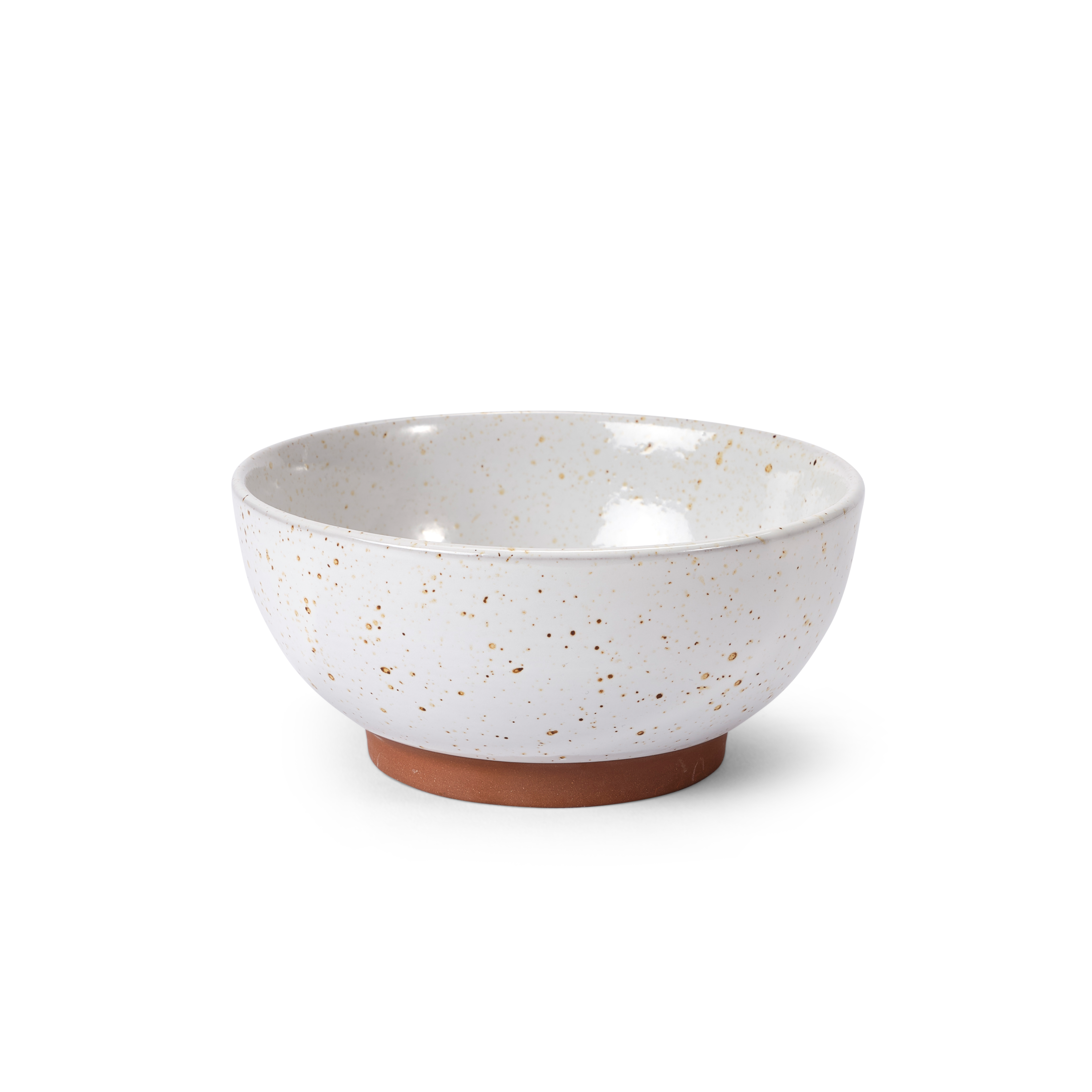 TERRA Bowl wit - set van 4 H 6,5 cm - Ø 14 cm