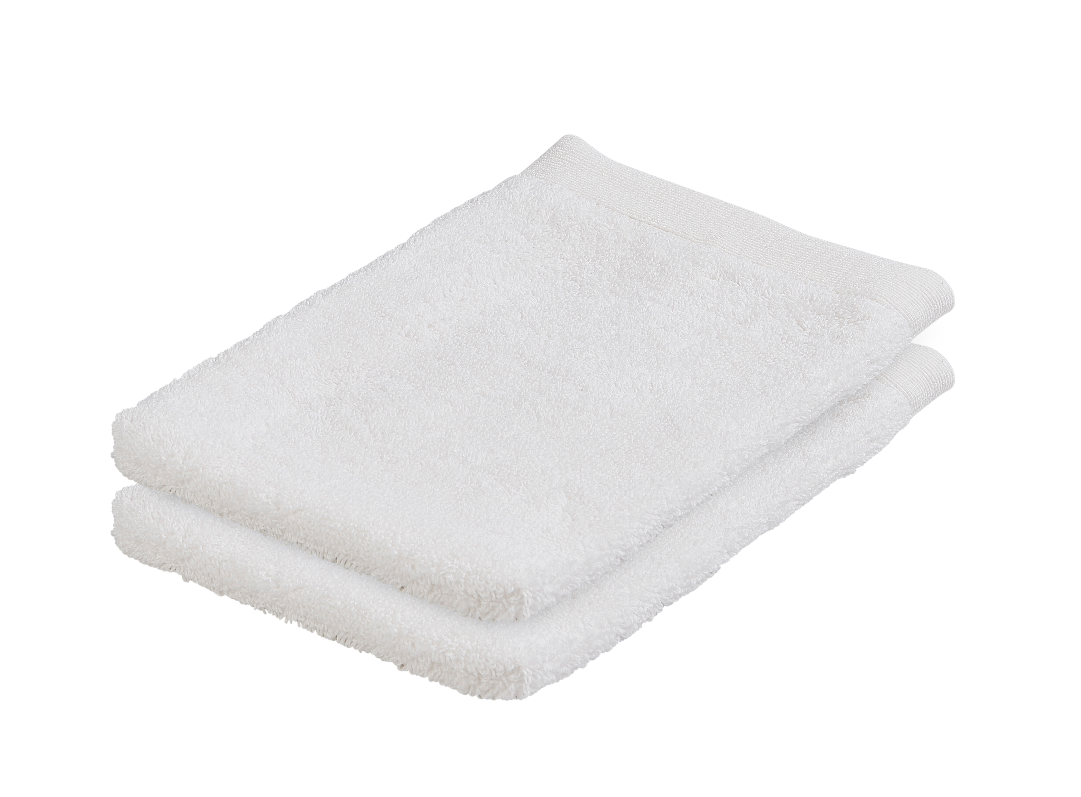 B-LUX Washandjes set van 2 beigeB 15 x L 21 cm