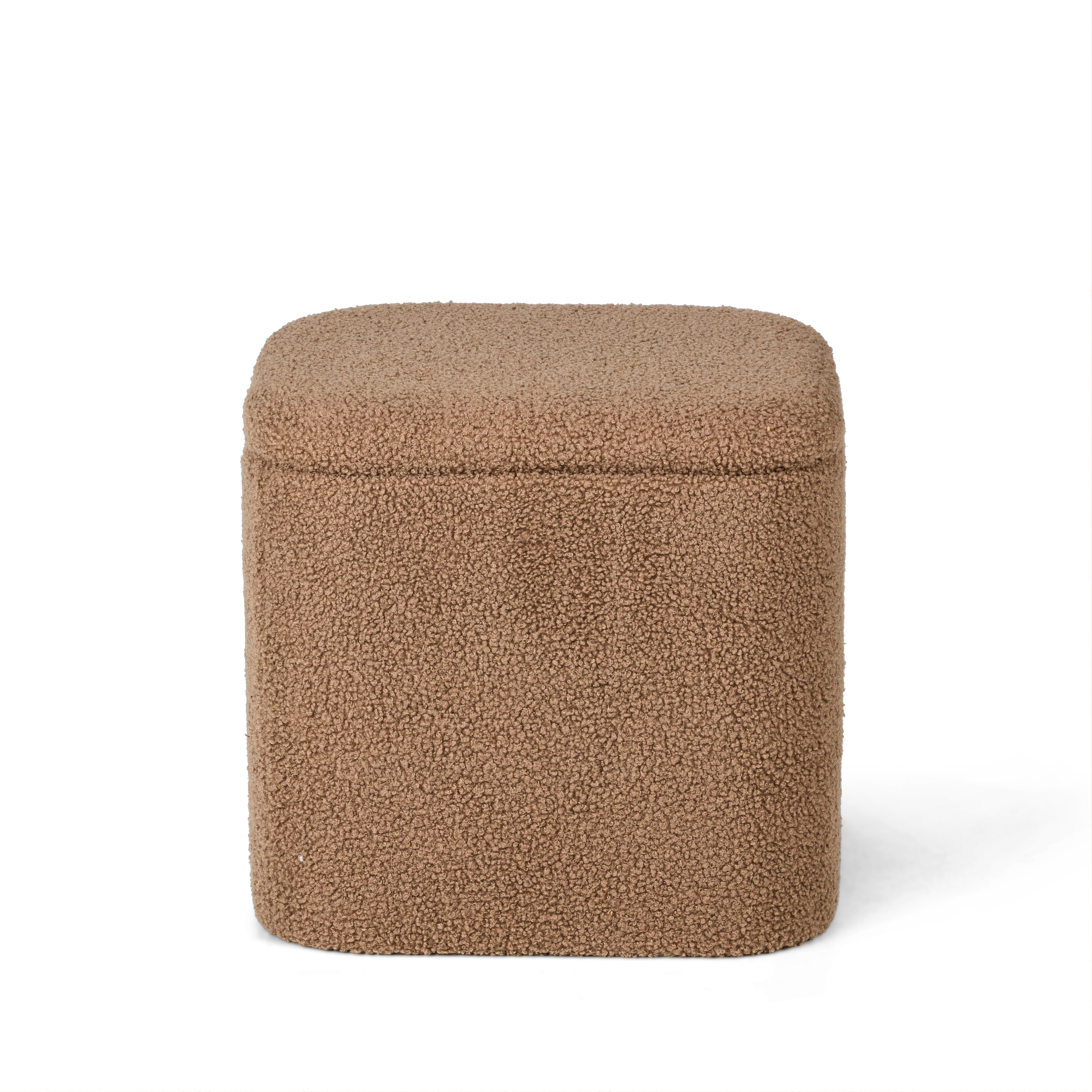 LIAM Poef bruinH 37 x B 35 x L 41 cm