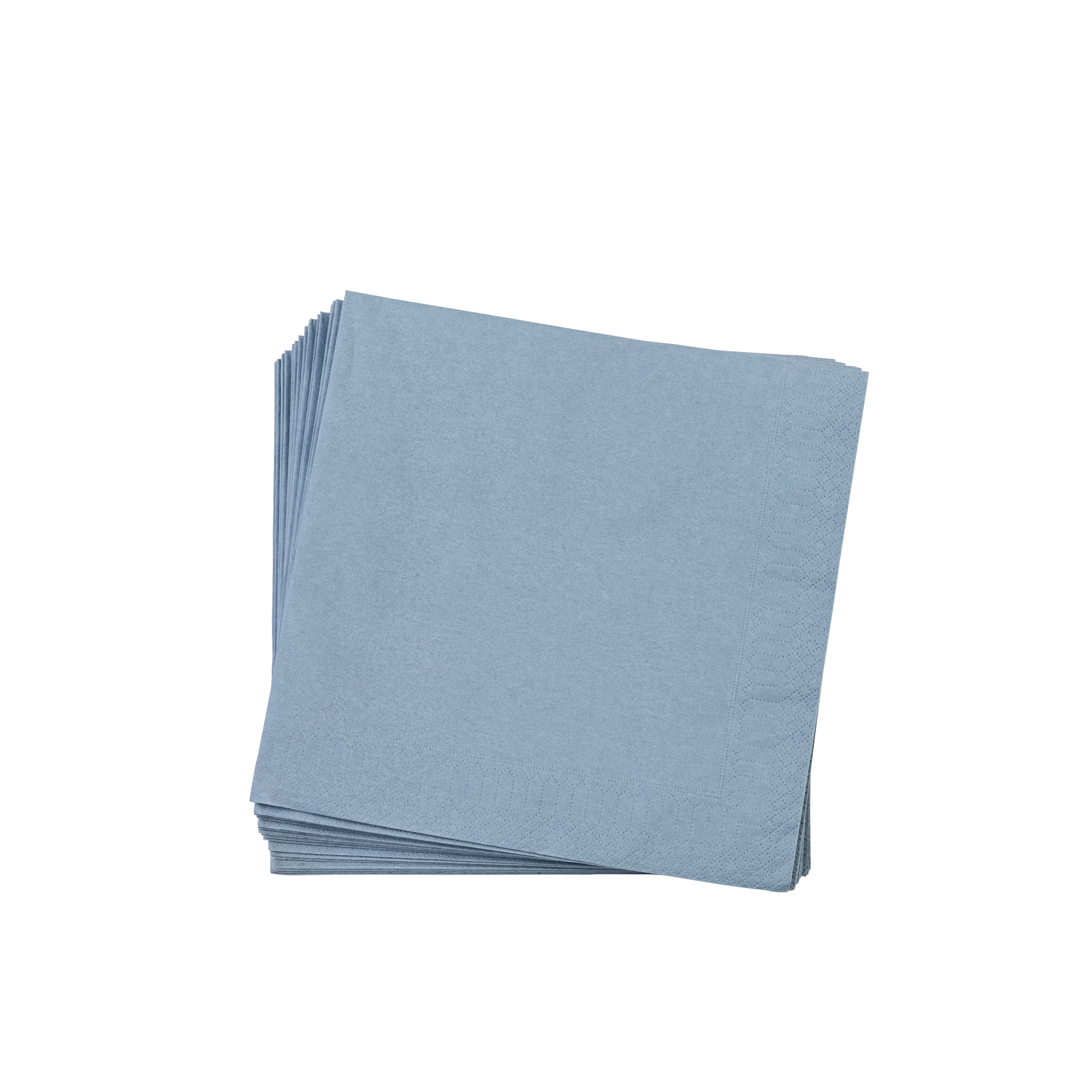 UNI Set van 20 servetten grijsB 40 x L 40 cm