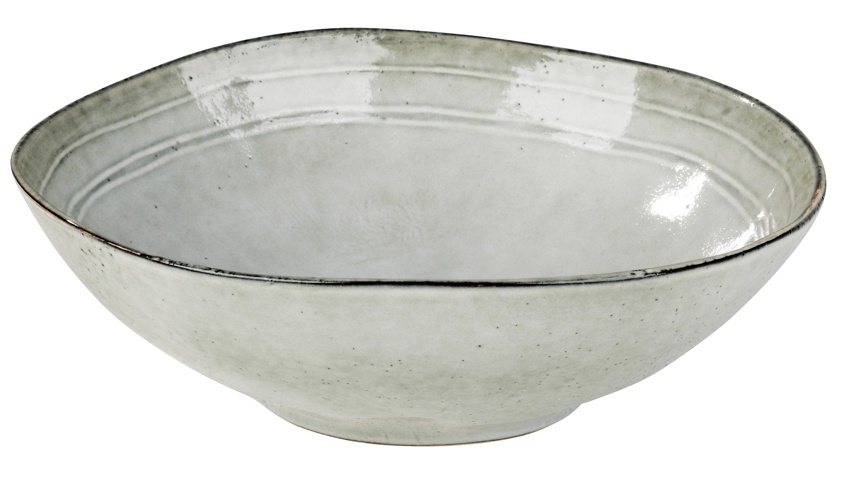 EARTH LAGOON Diep bord lichtgroenH 6,4 cm - Ø 20 cm