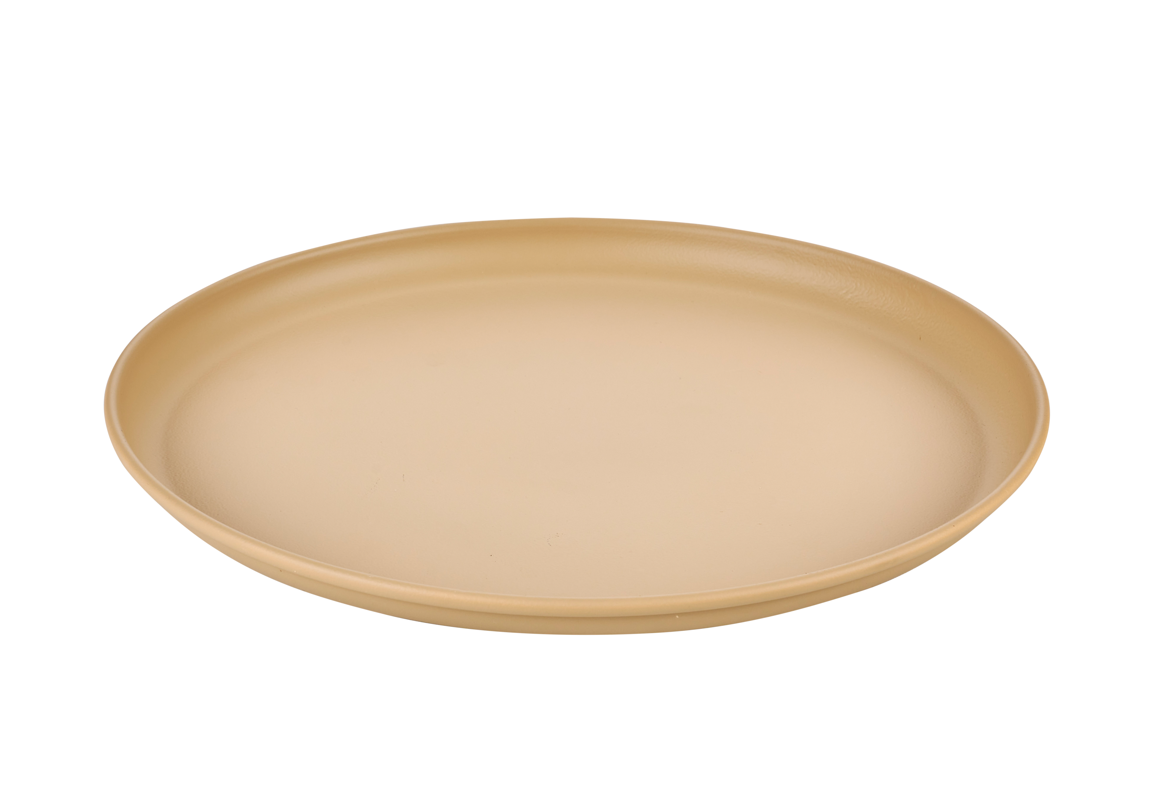 KENDI Presenteerschaal beigeH 2 cm - Ø 29 cm