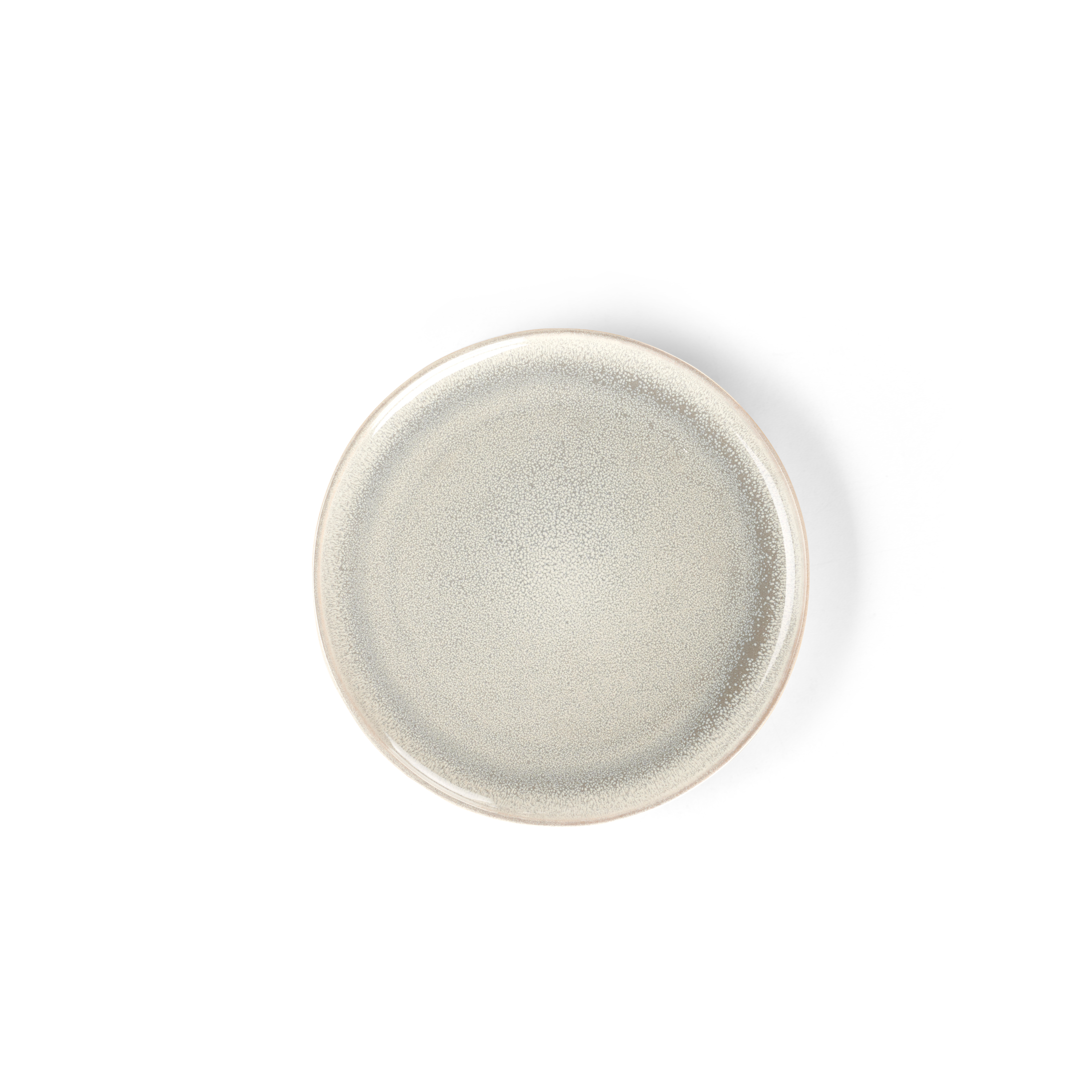 COZY WHITE Bord wit - set van 4 Ø 22 cm