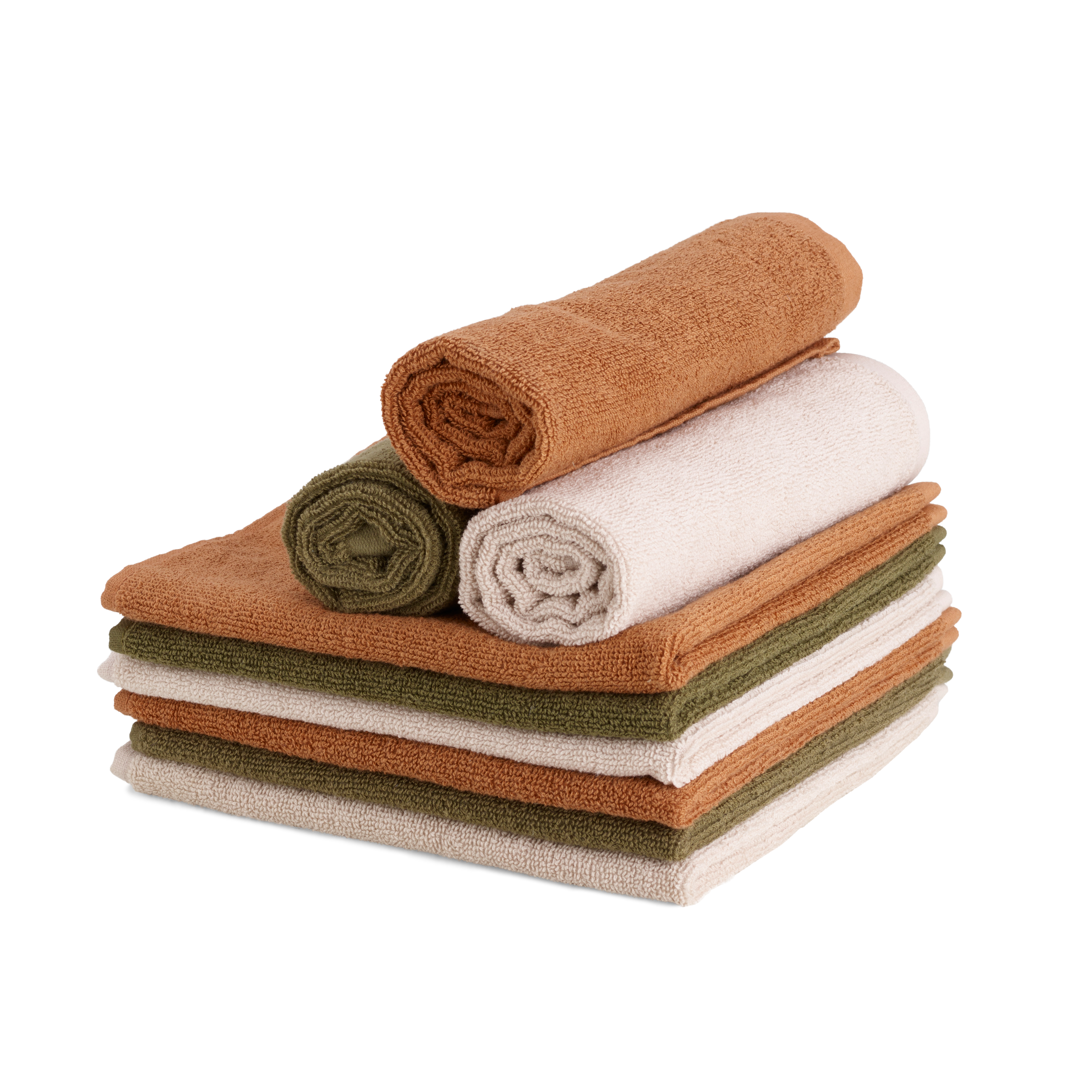 SOFT BEIGE Keukenhanddoek beigeB 45 x L 45 cm - CASA