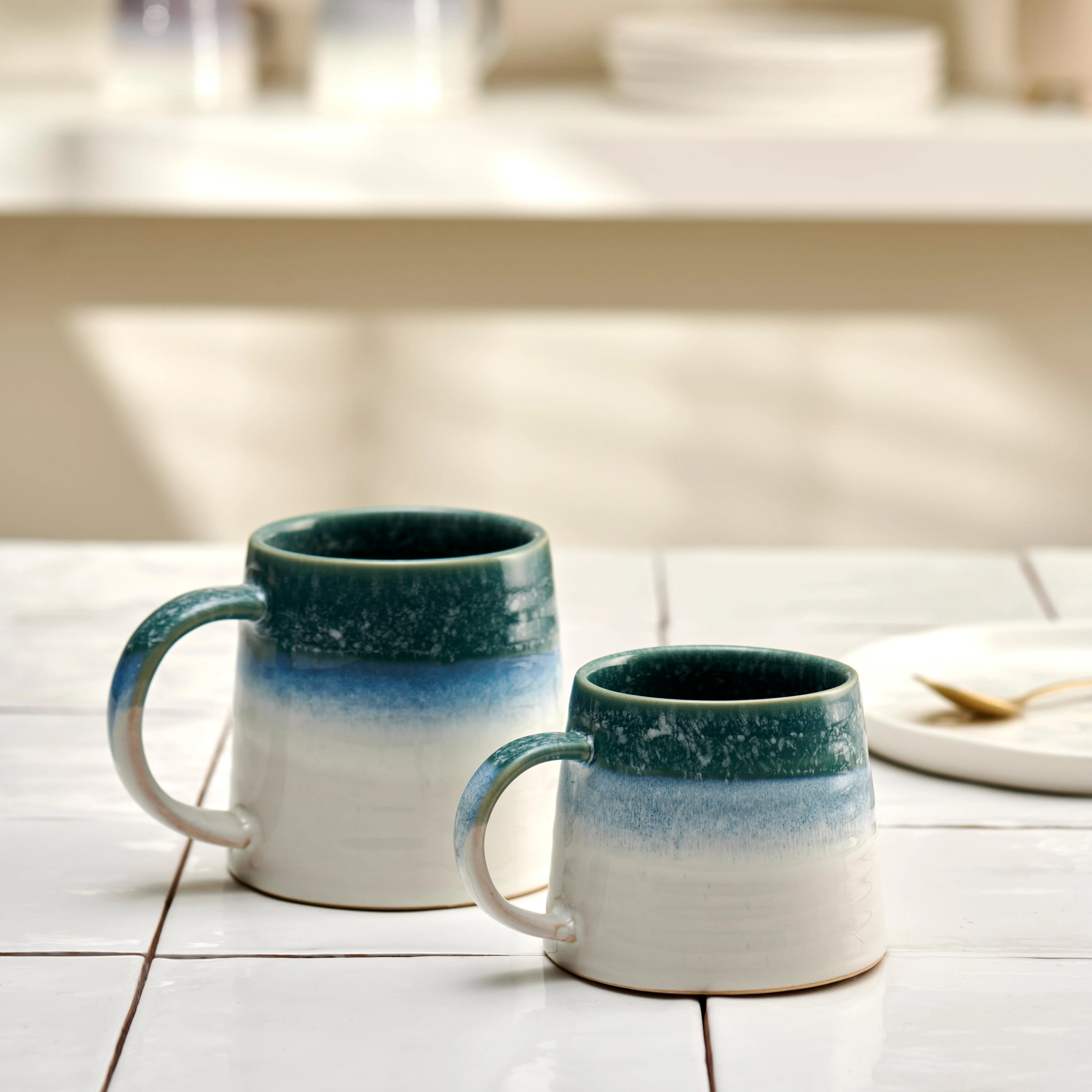 CORA Mok groenH 7,5 cm - Ø 9 cm