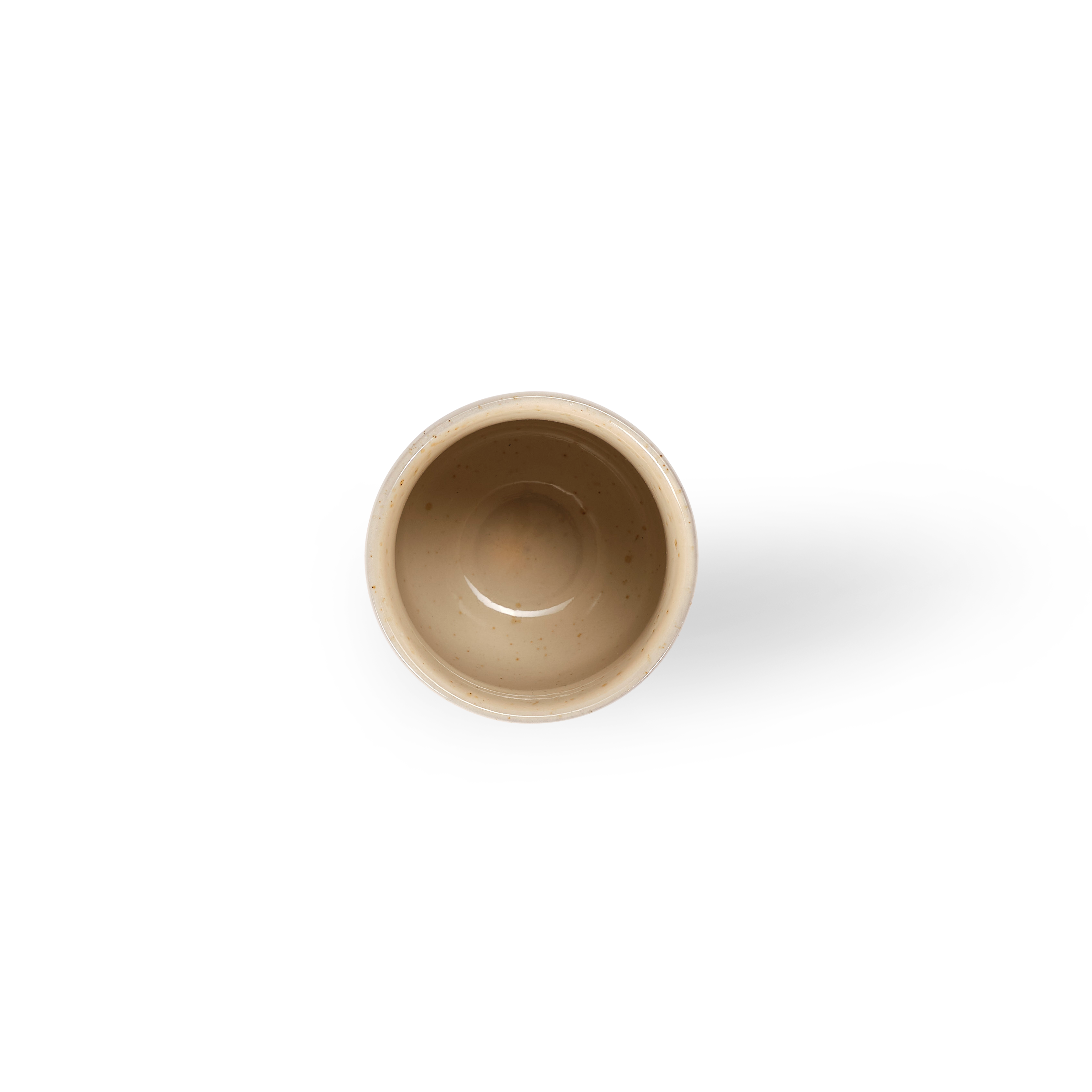 TERRA Mok 22 CL beige - set van 4 H 8 cm - Ø 8 cm