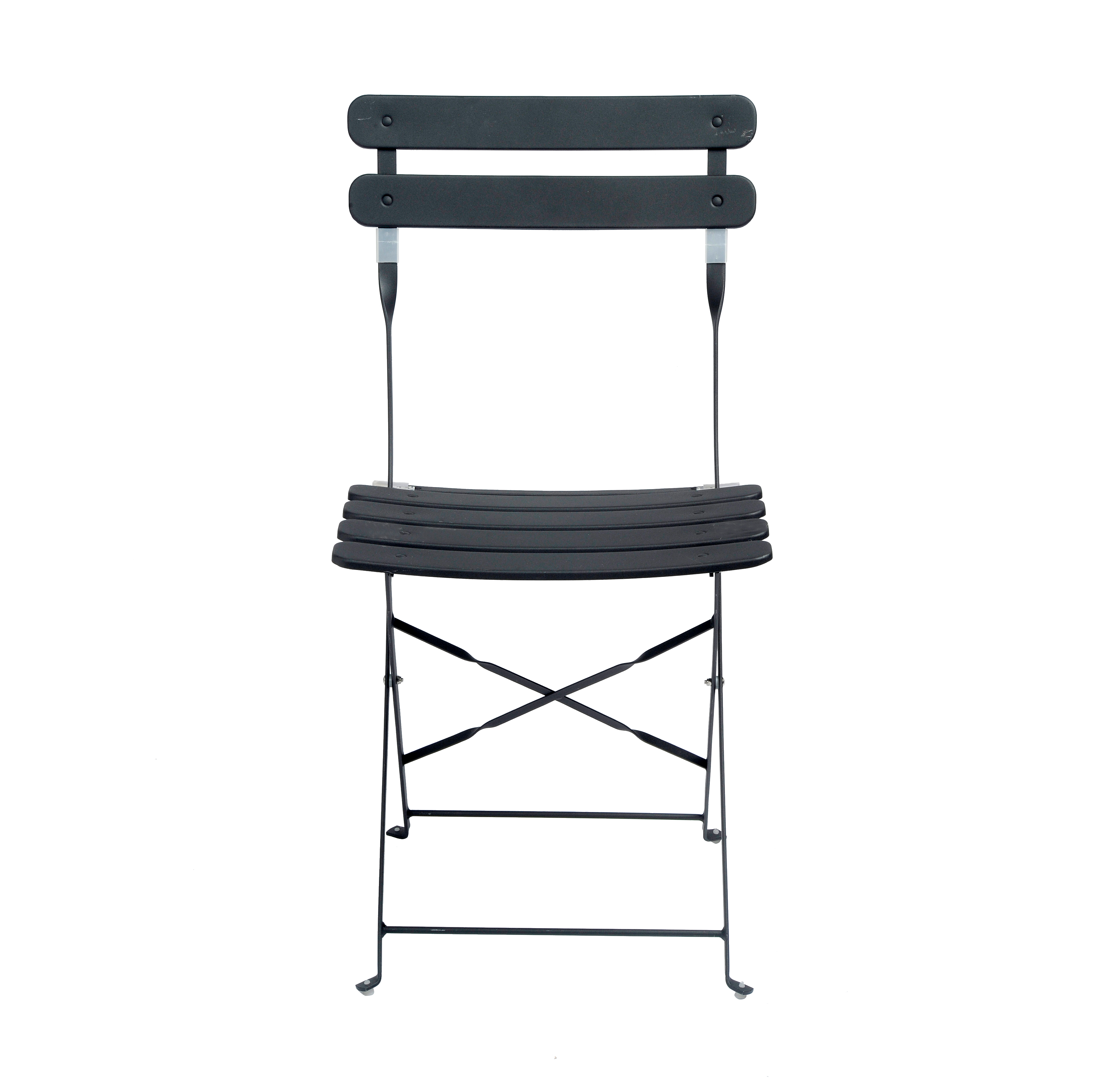 IMPERIAL Vouwstoel zwartH 82 x B 42 x D 46,5 cm