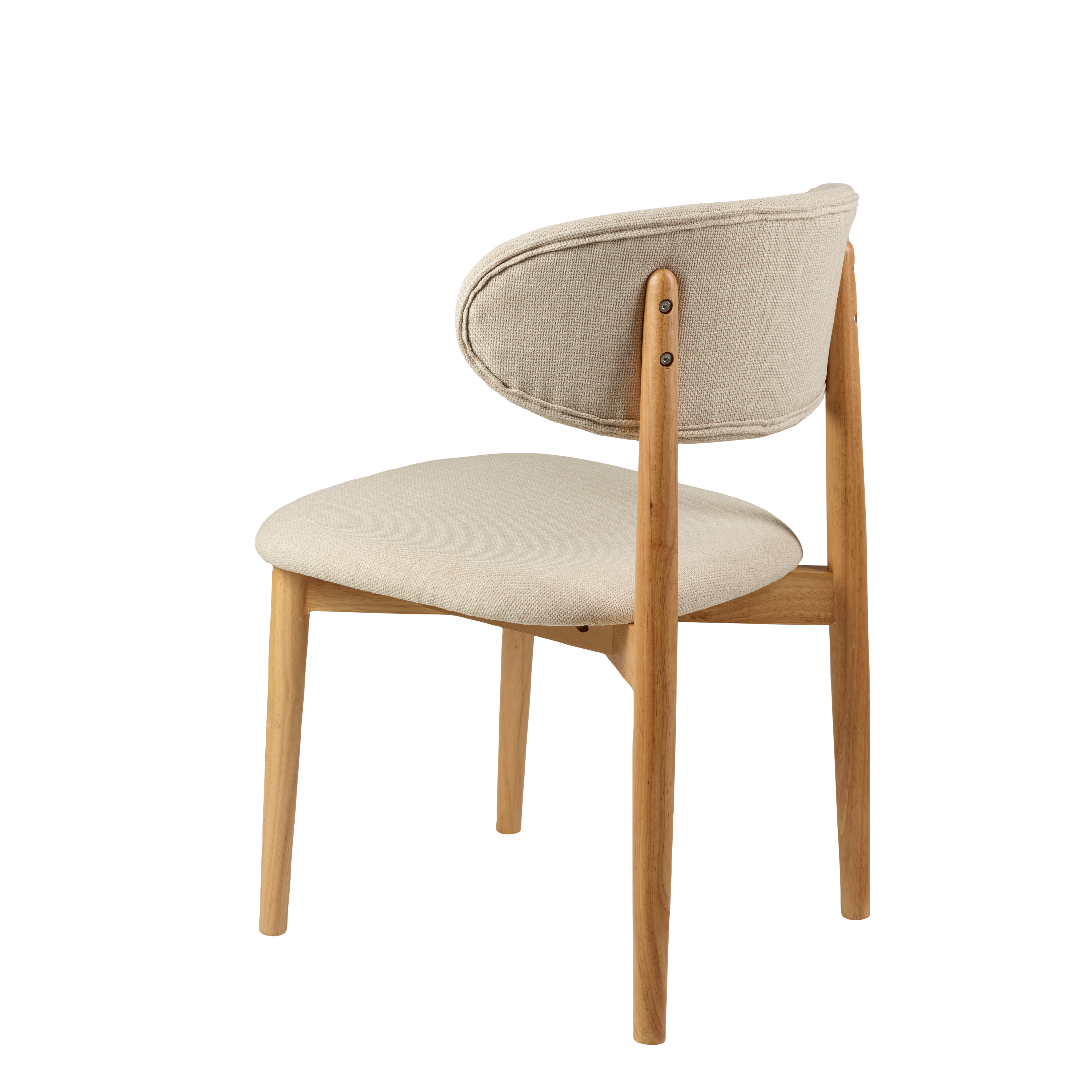 FALCO Eetkamerstoel beigeH 78 x B 55 x D 51 cm