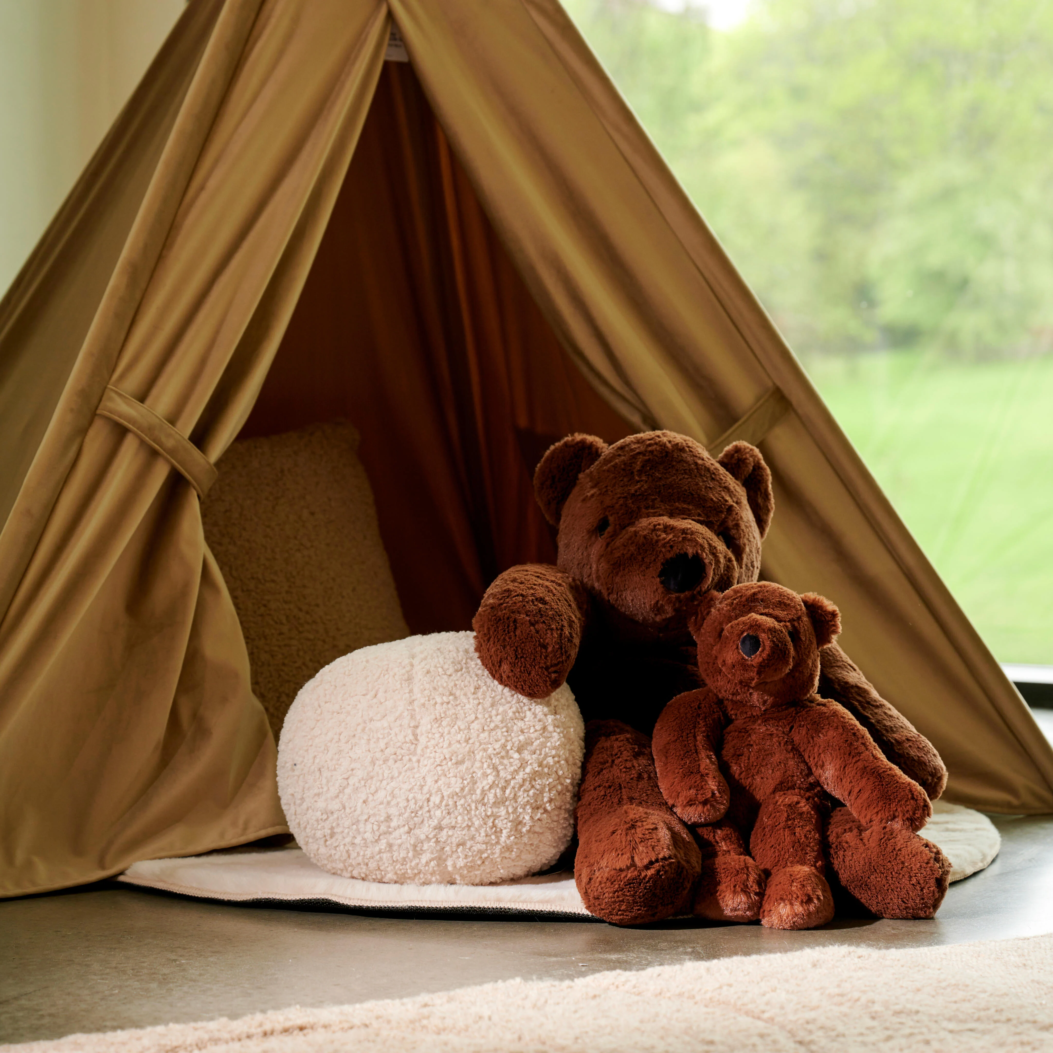 POLA Beer bruinH 50 cm