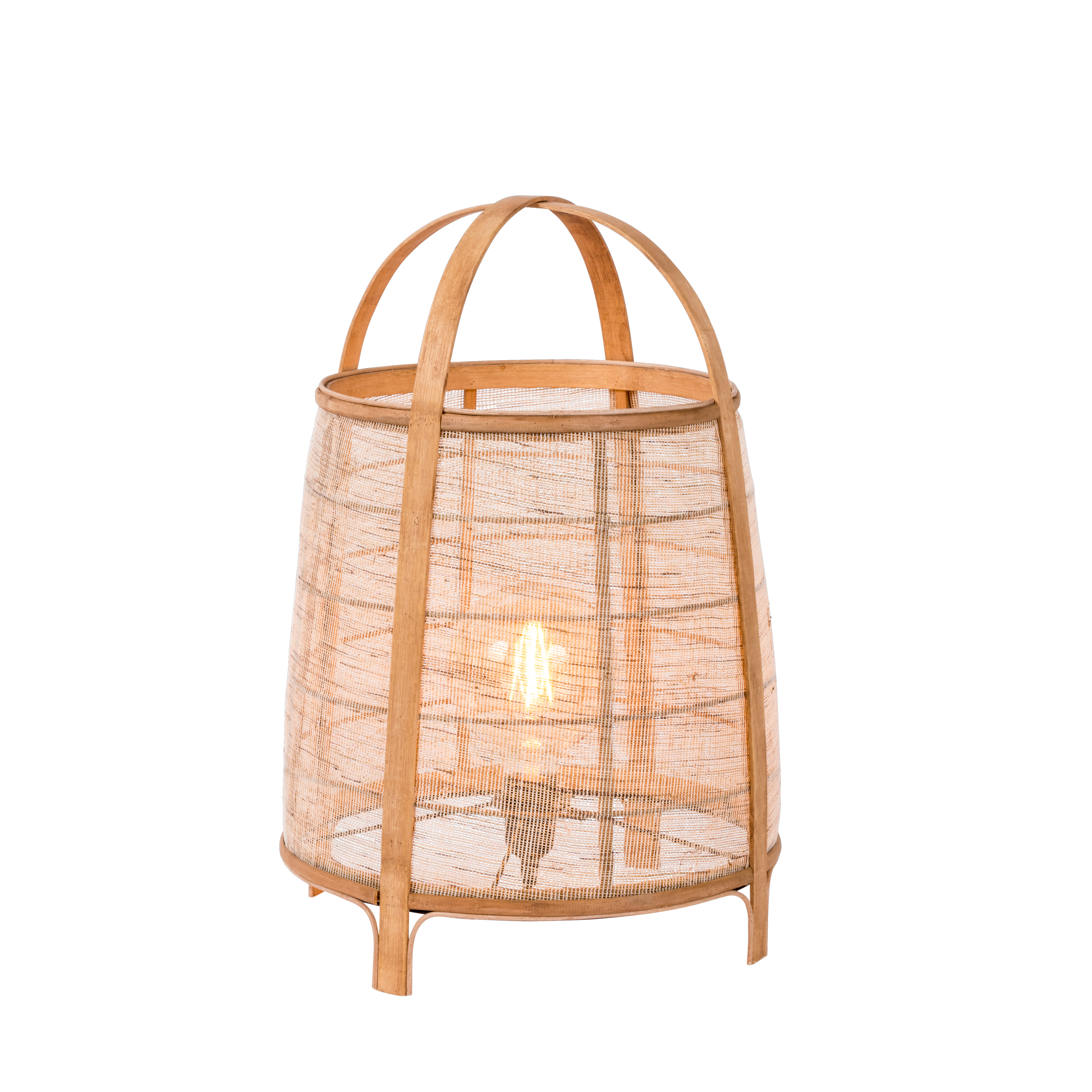 MAYA Xl tafellamp naturelH 52,5 cm - Ø 36,5 cm