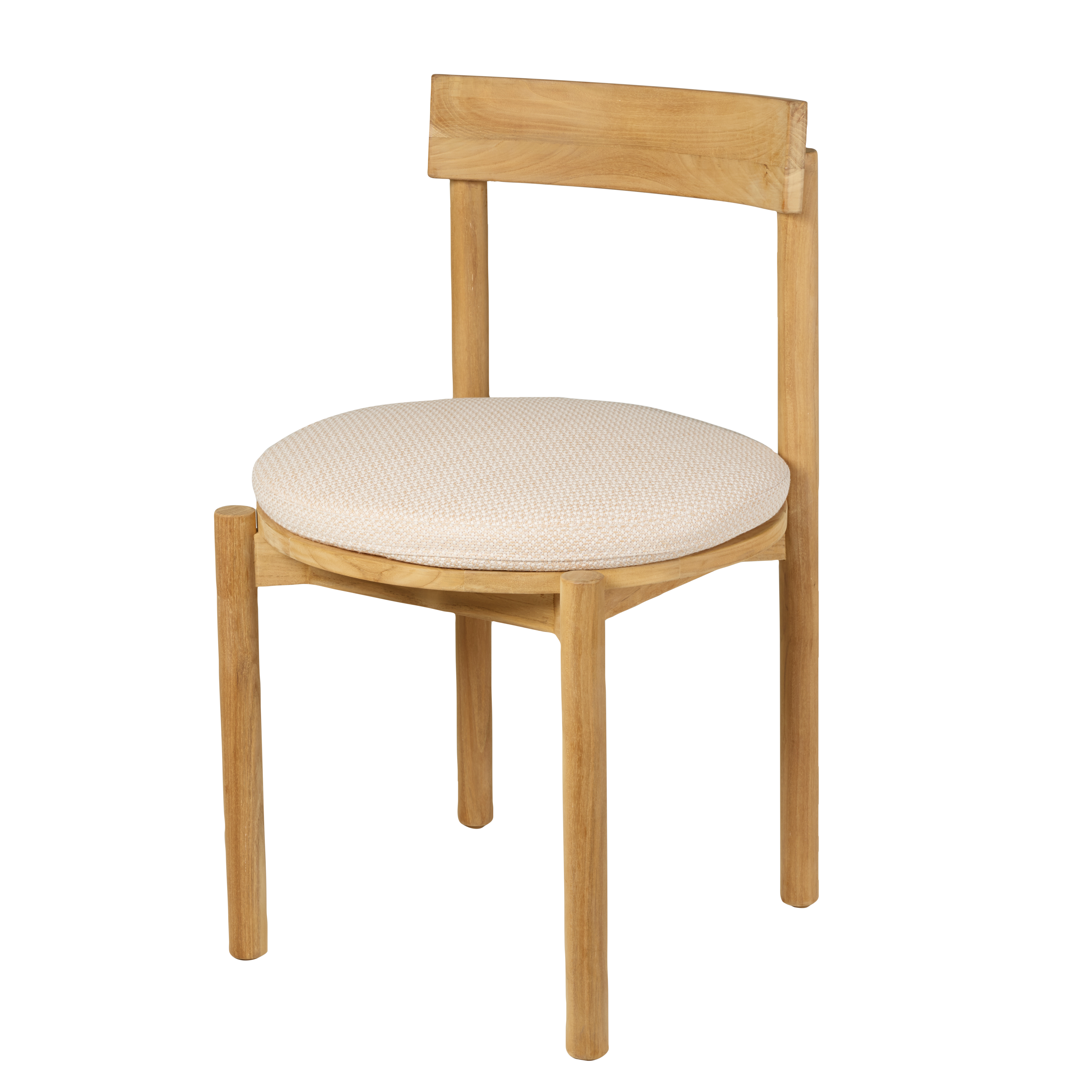 JULES Stoel naturelH 79 x B 49 x D 49 cm
