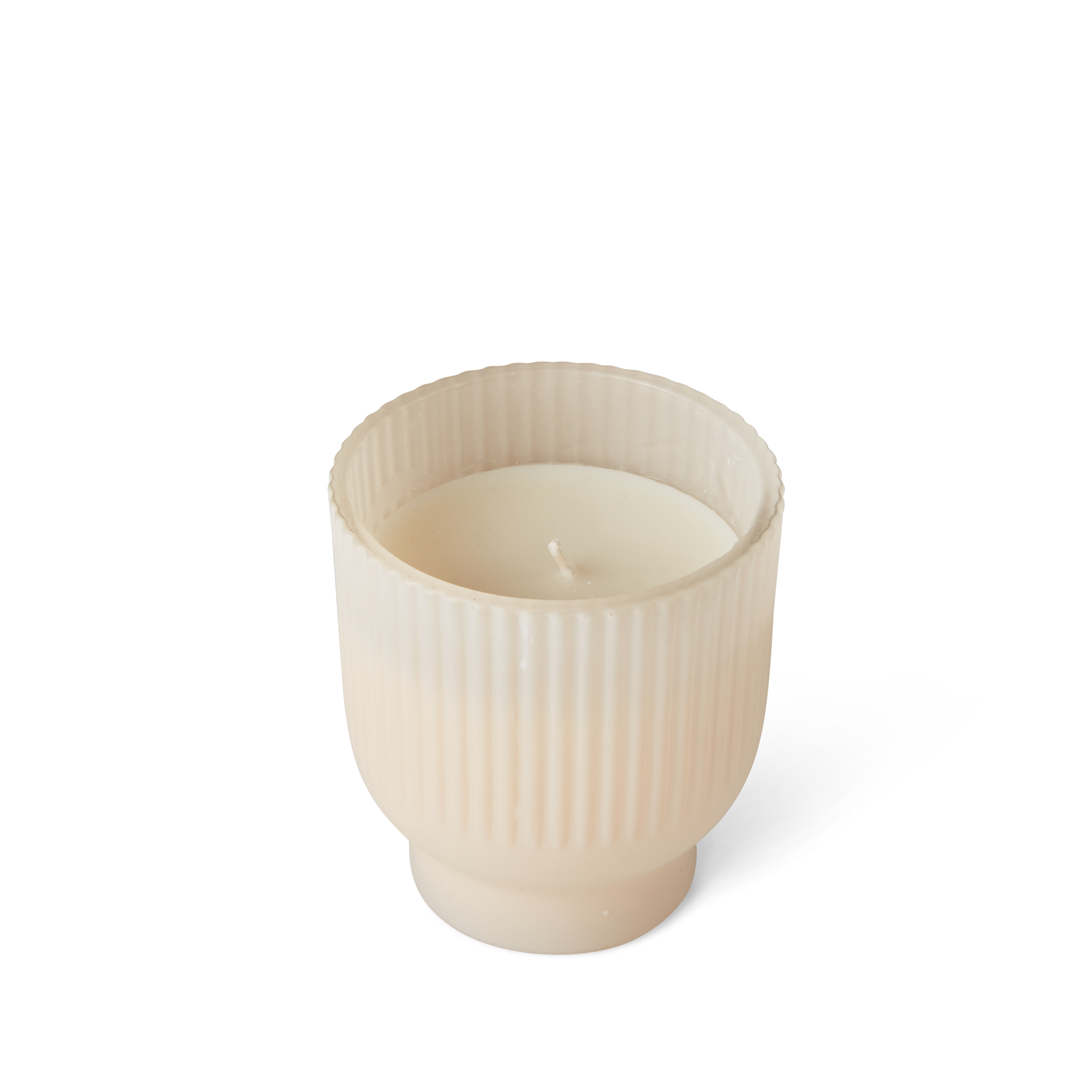 MONA Geurkaars crèmeH 10 cm - Ø 9 cm