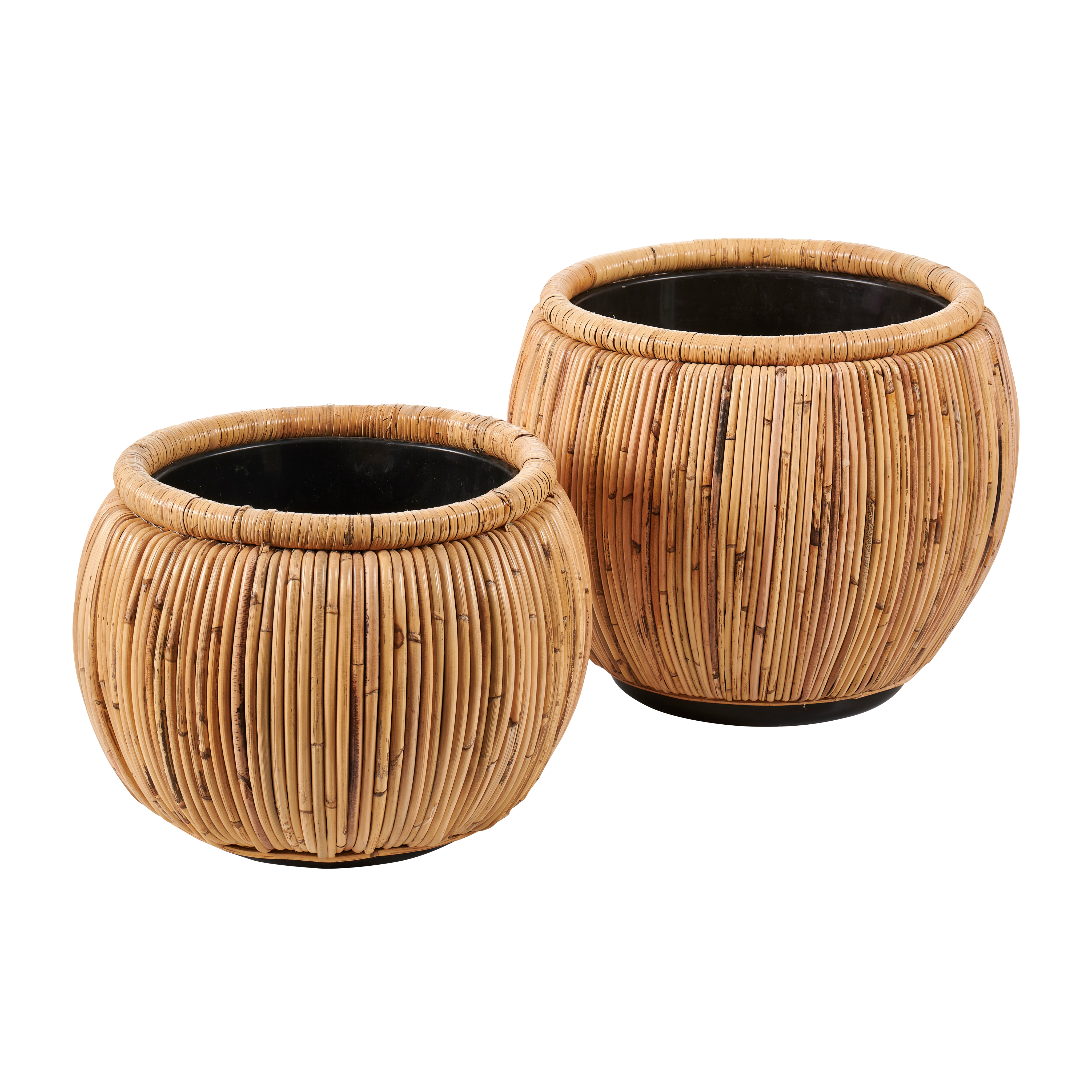 LOMBOK Bloempot naturelH 36 cm - Ø 40 cm - Ø 25 cm