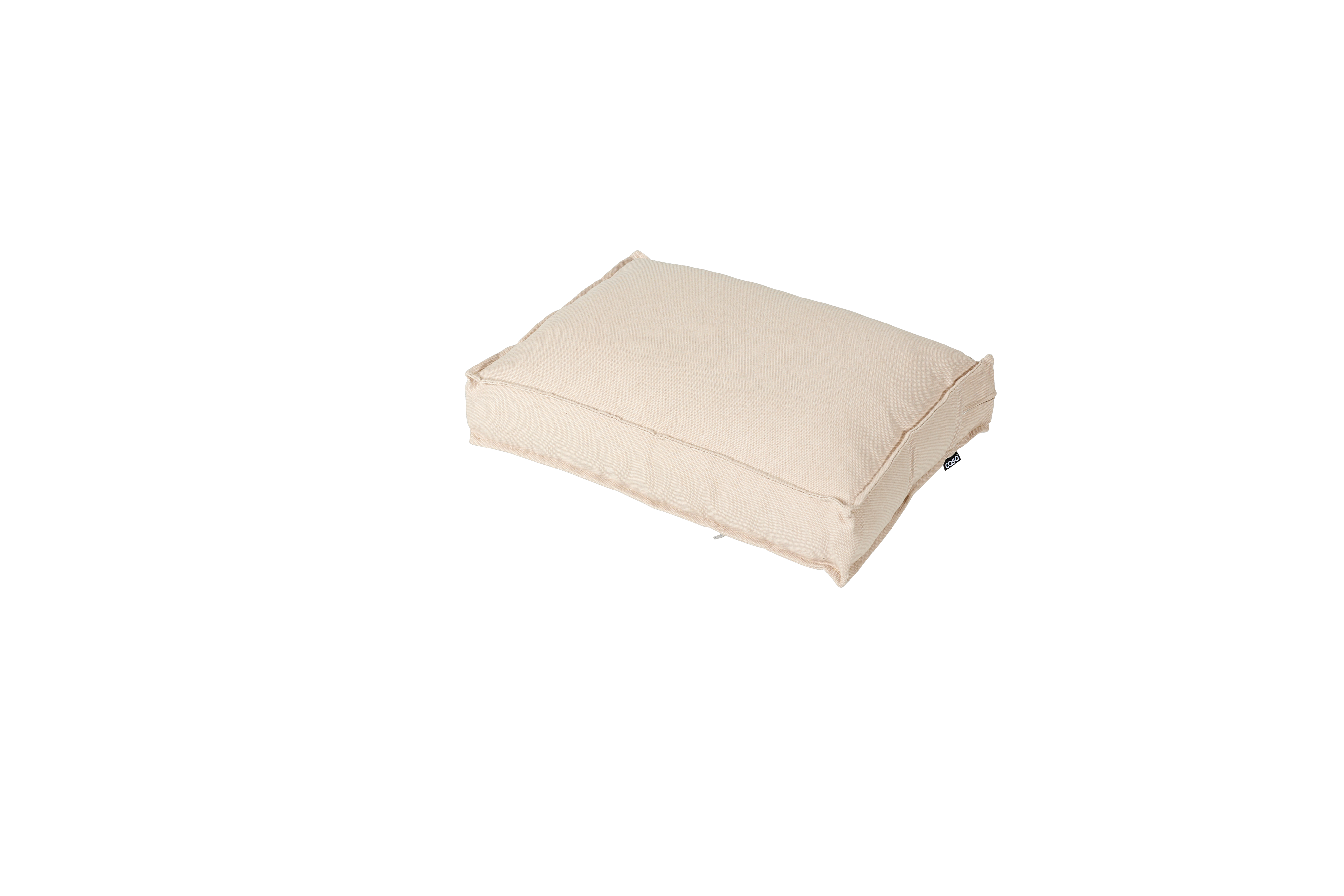 PAULETTA ECO Eco kussen zand beigeH 12 x B 60 x D 40 cm