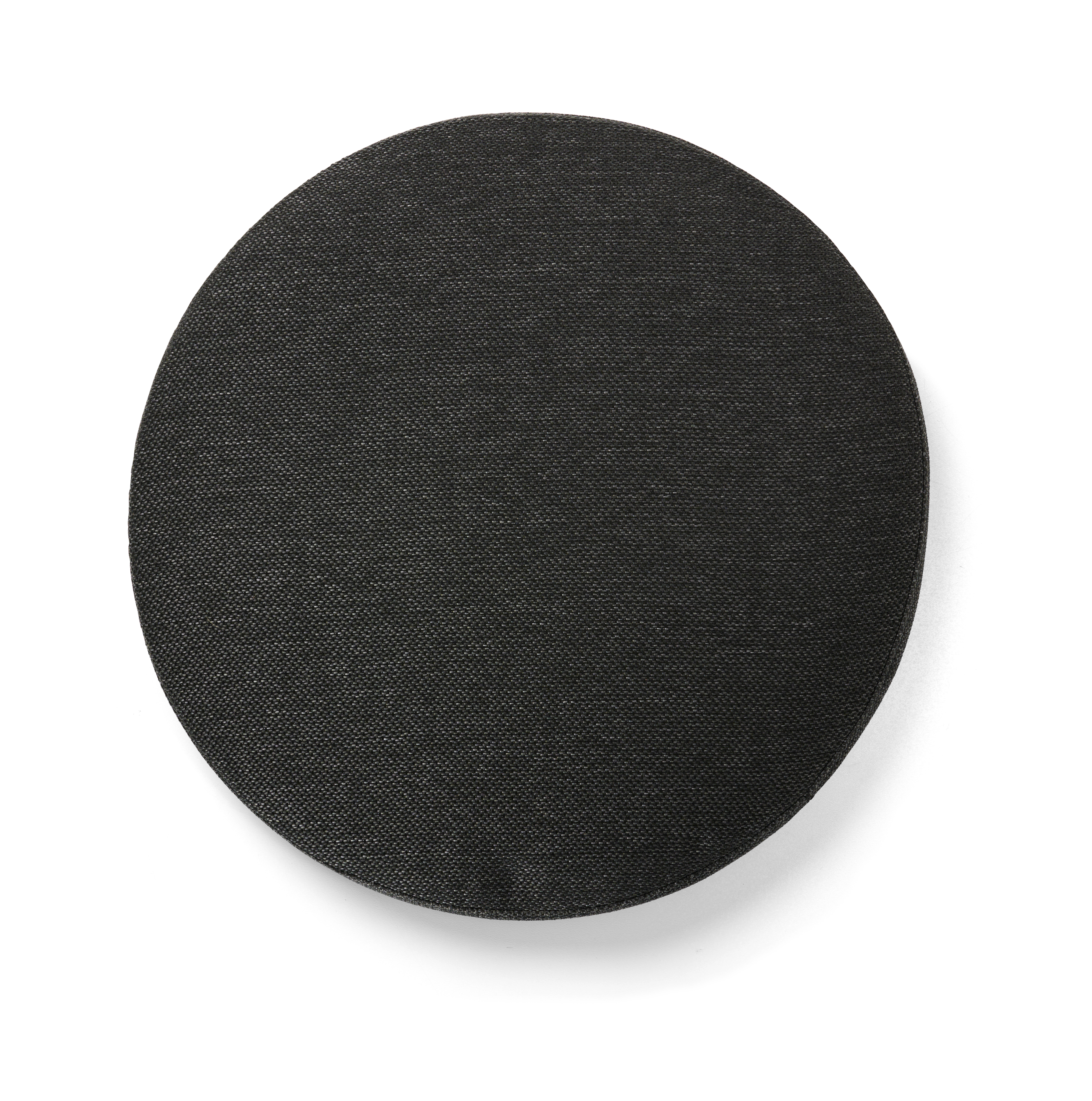 JULES Kussen zwartH 4 cm - Ø 50 cm