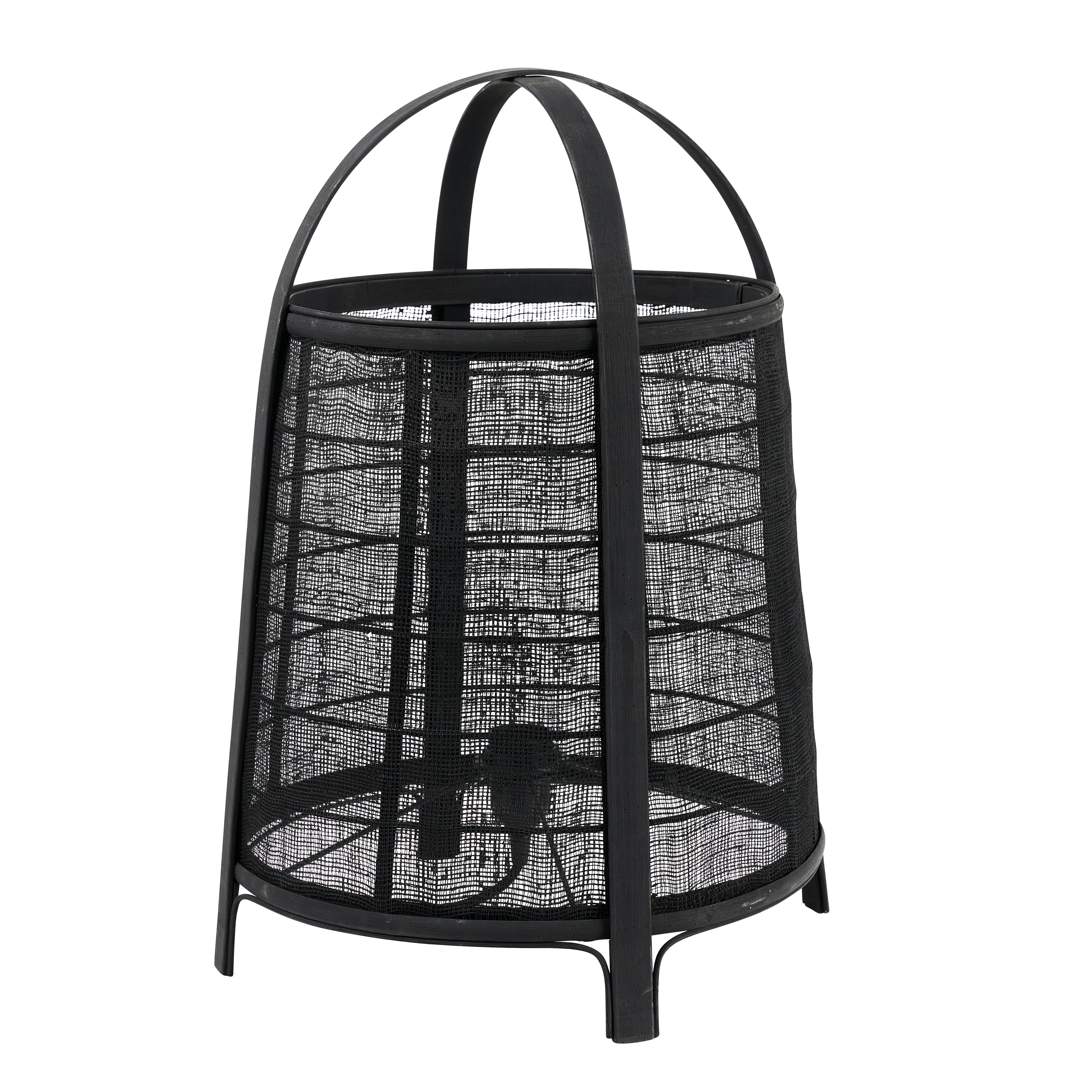 MAYA Tafellamp zwartH 52,5 cm - Ø 36,5 cm
