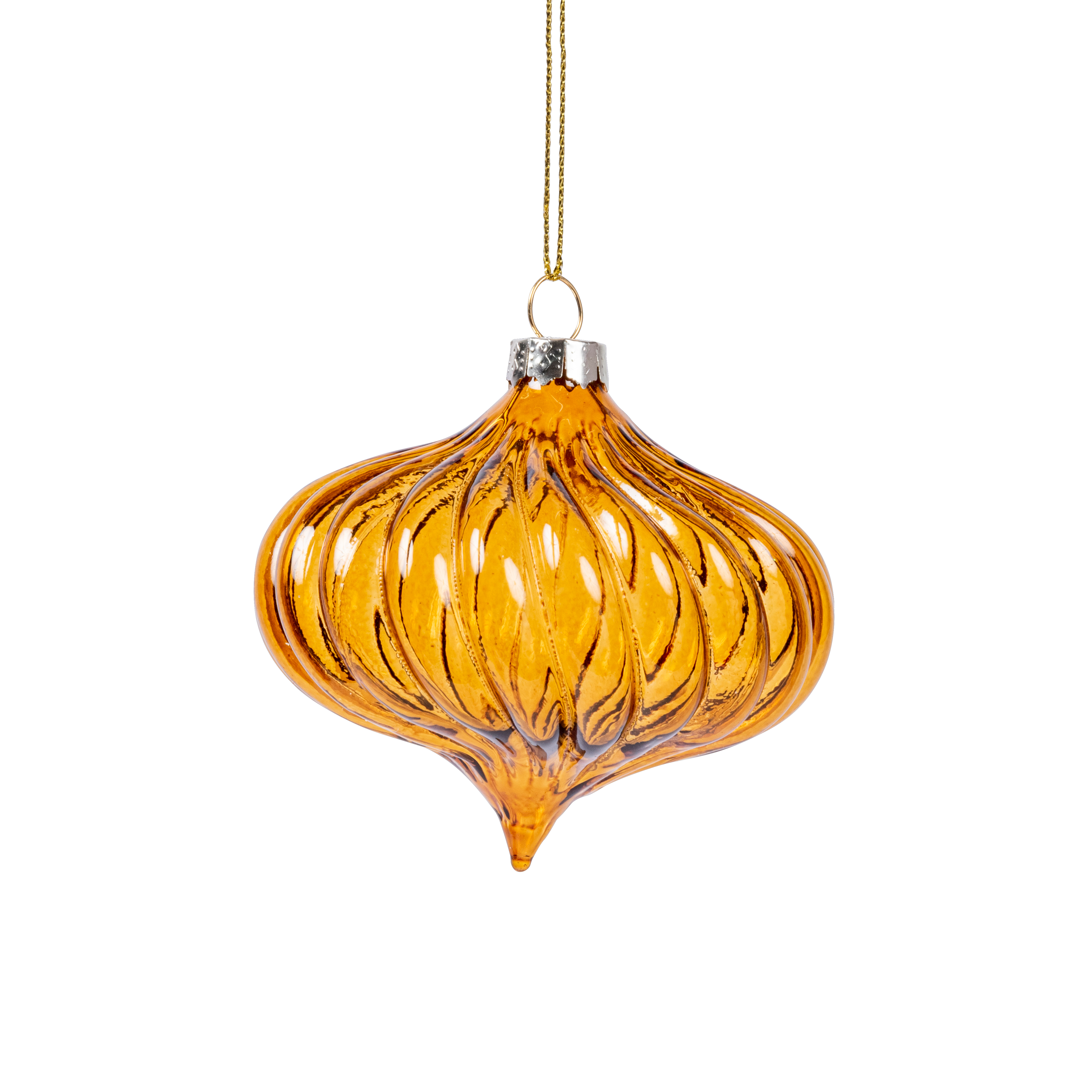 LAU Kerstbal bruinØ 8 cm - CASA