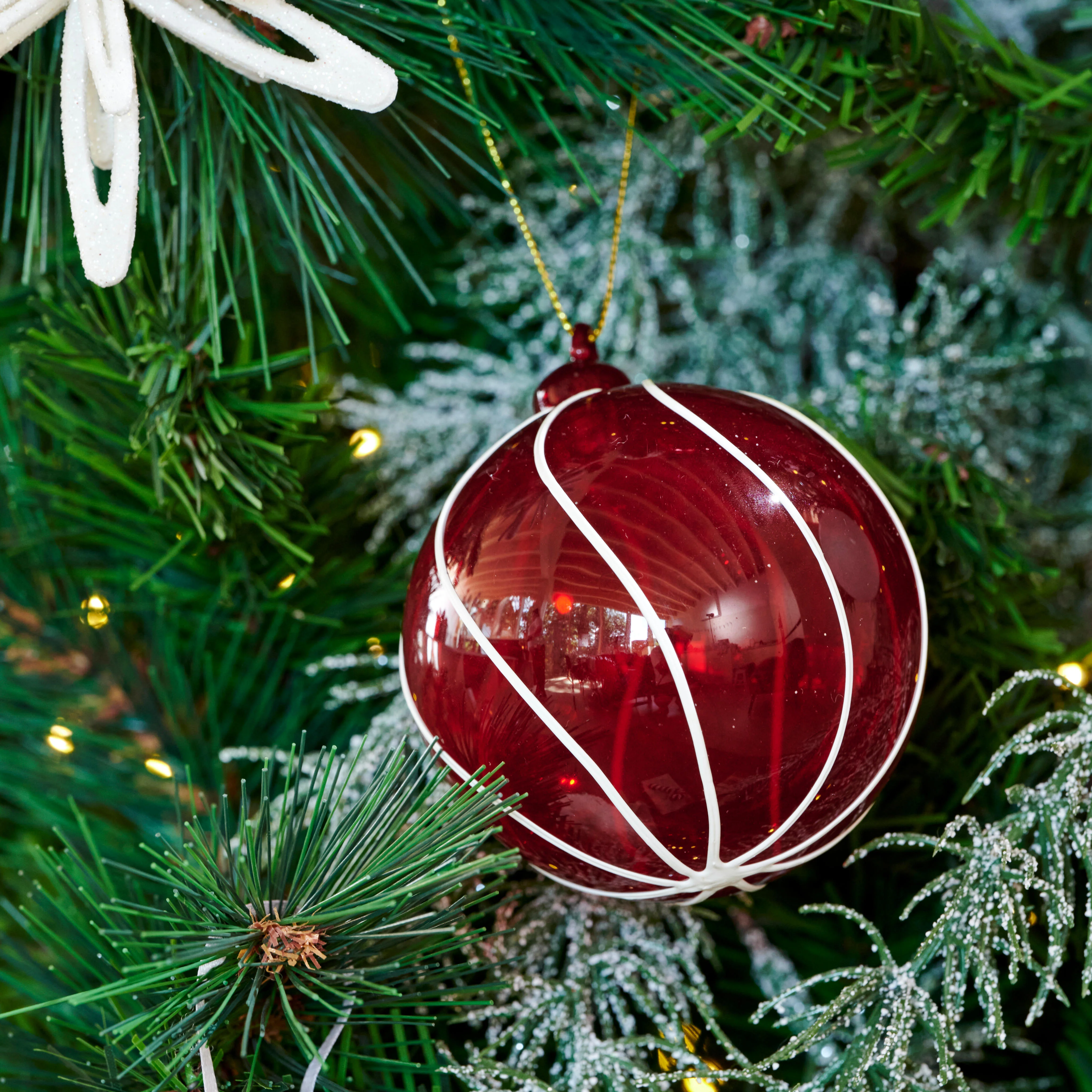 BONBON Kerstbal roodØ 8 cm