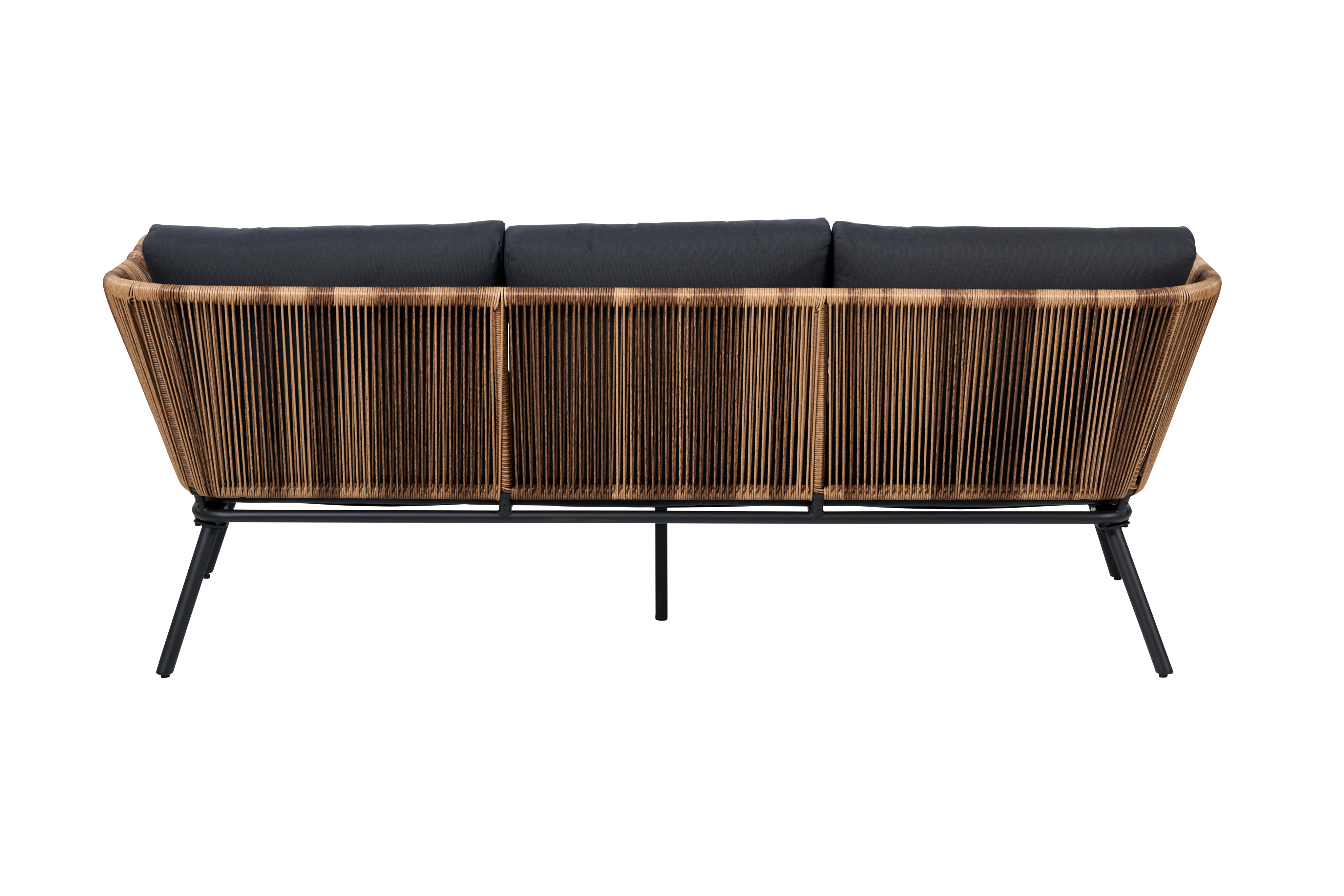 ACAPULCO Loungeset naturelH 74,5 x B 210 x D 75 cm