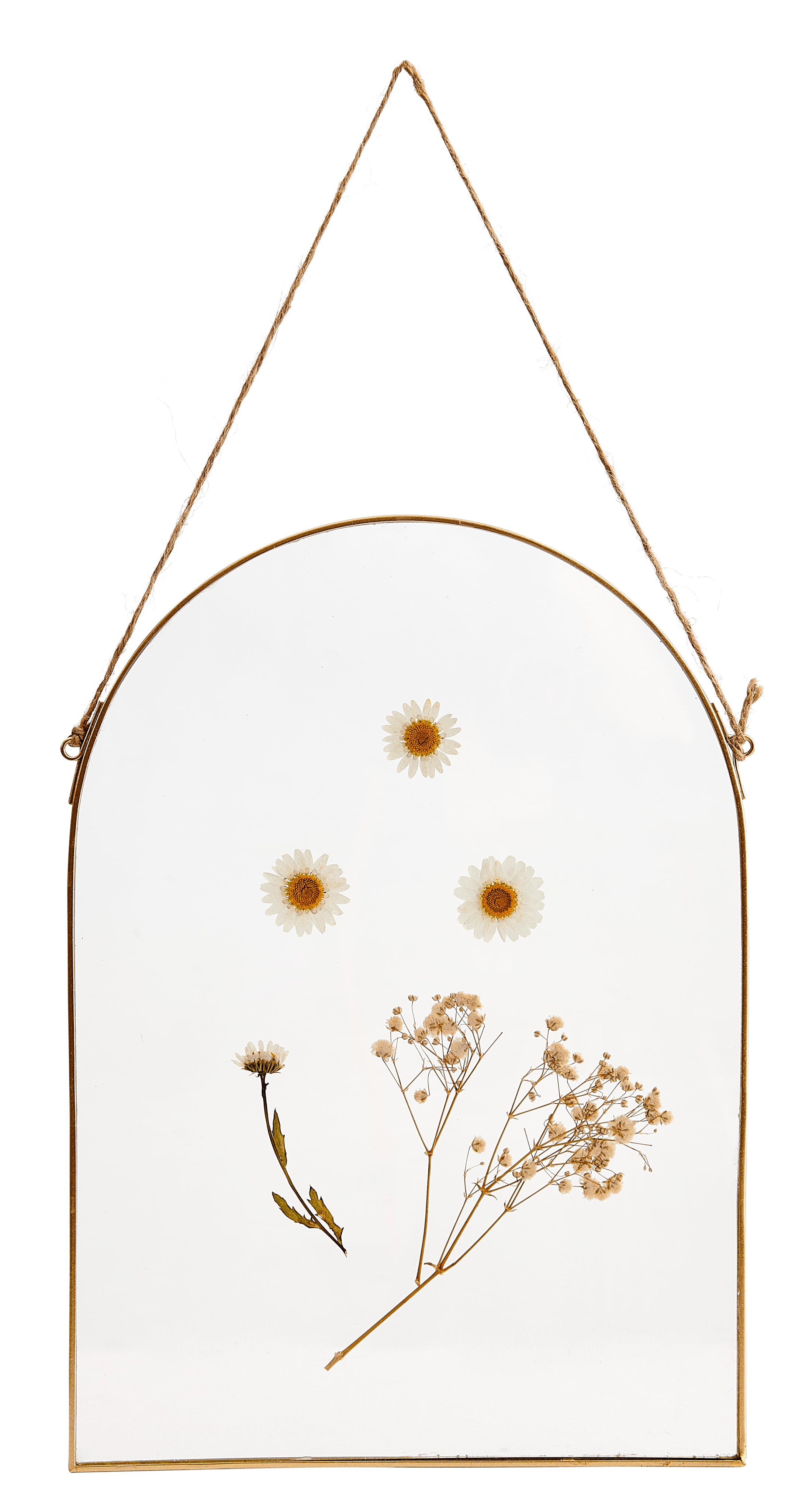 MAGRITTE Hangdeco goud, transparantH 31,5 x B 22,2 x D 0,6 cm