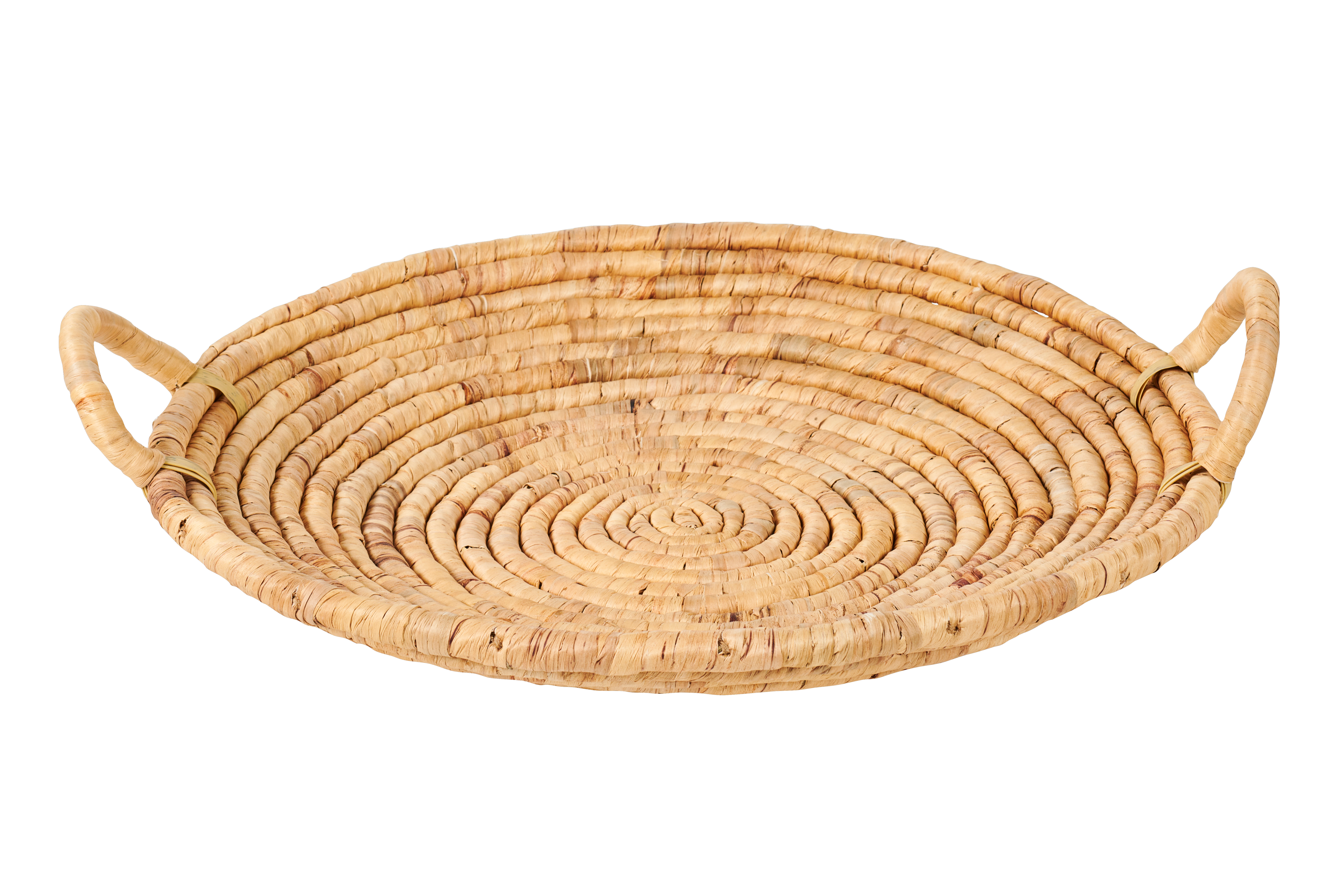 SAMOS Decoratieve schaal naturelH 8 cm - Ø 60 cm